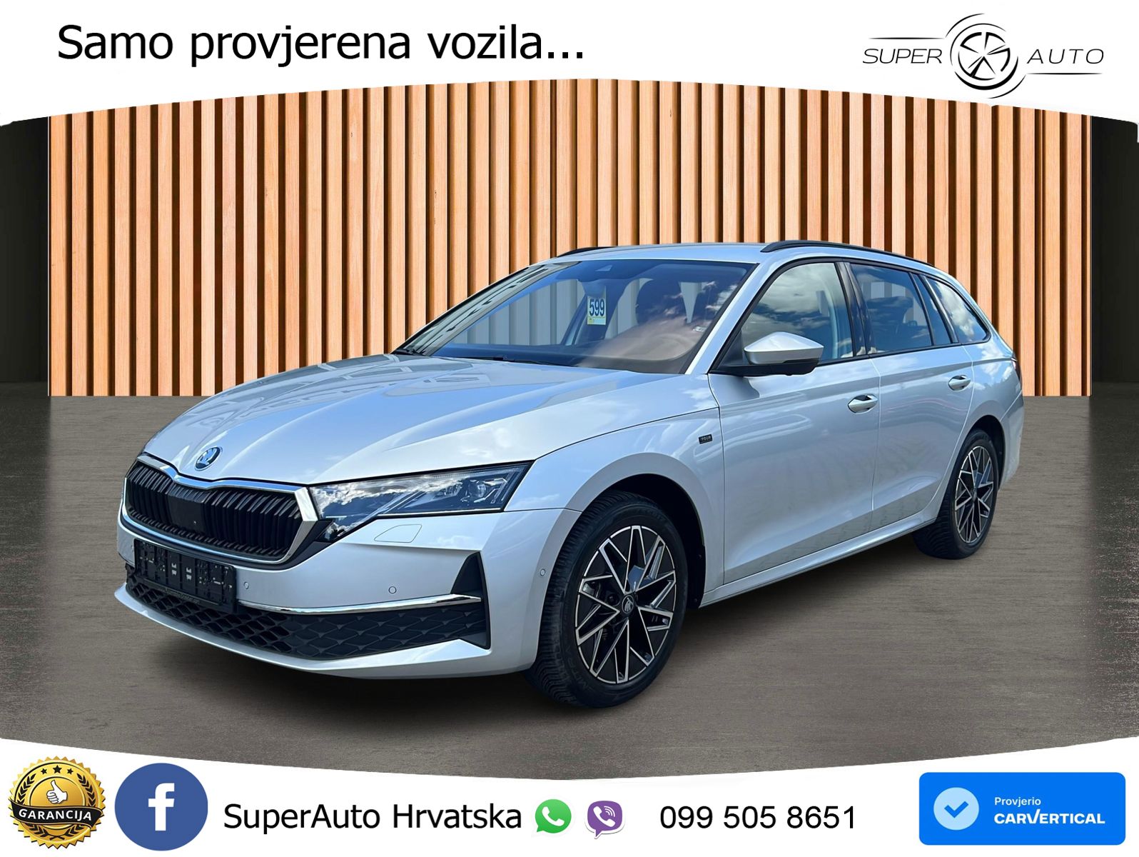 Škoda Octavia Combi 2.0 TDI (150 KS) DSG Selection LED+GR SJED+ACC