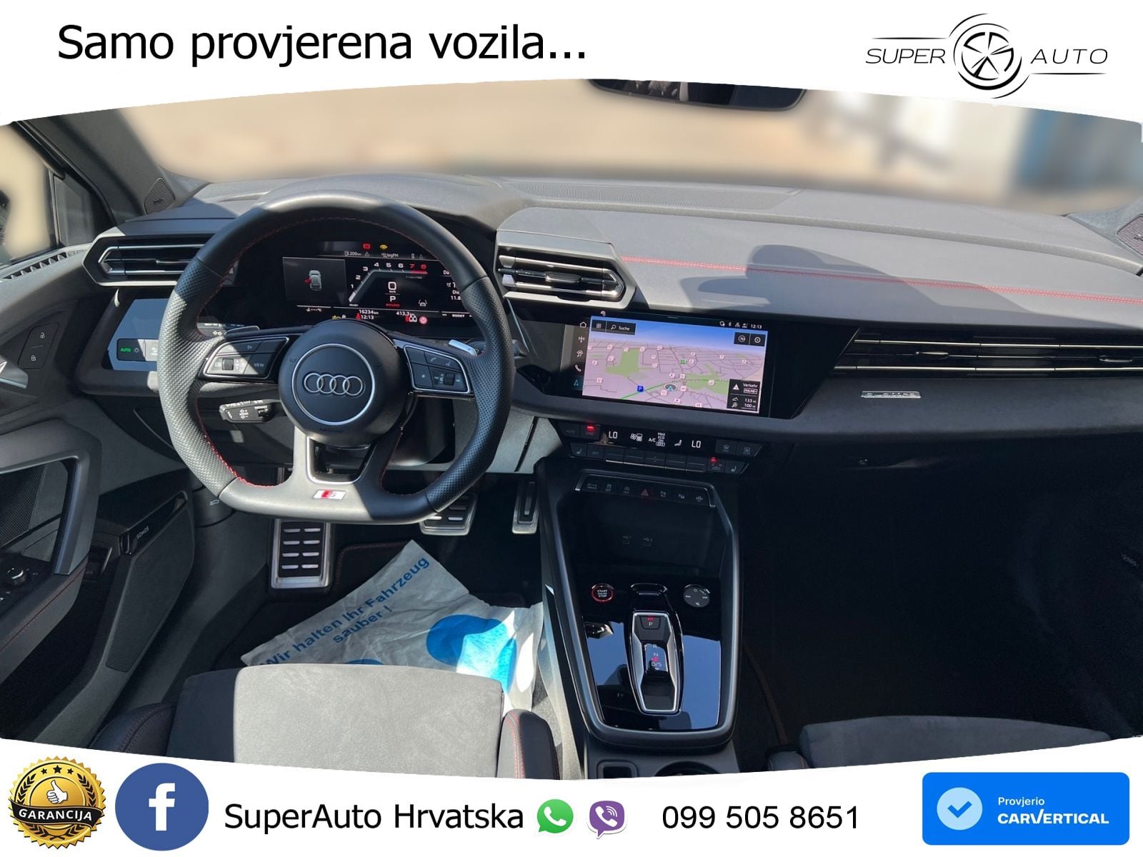 Audi S3 2.0 TFSI (333 KS) quattro S tronic MATRIX+GR SJED+KAM