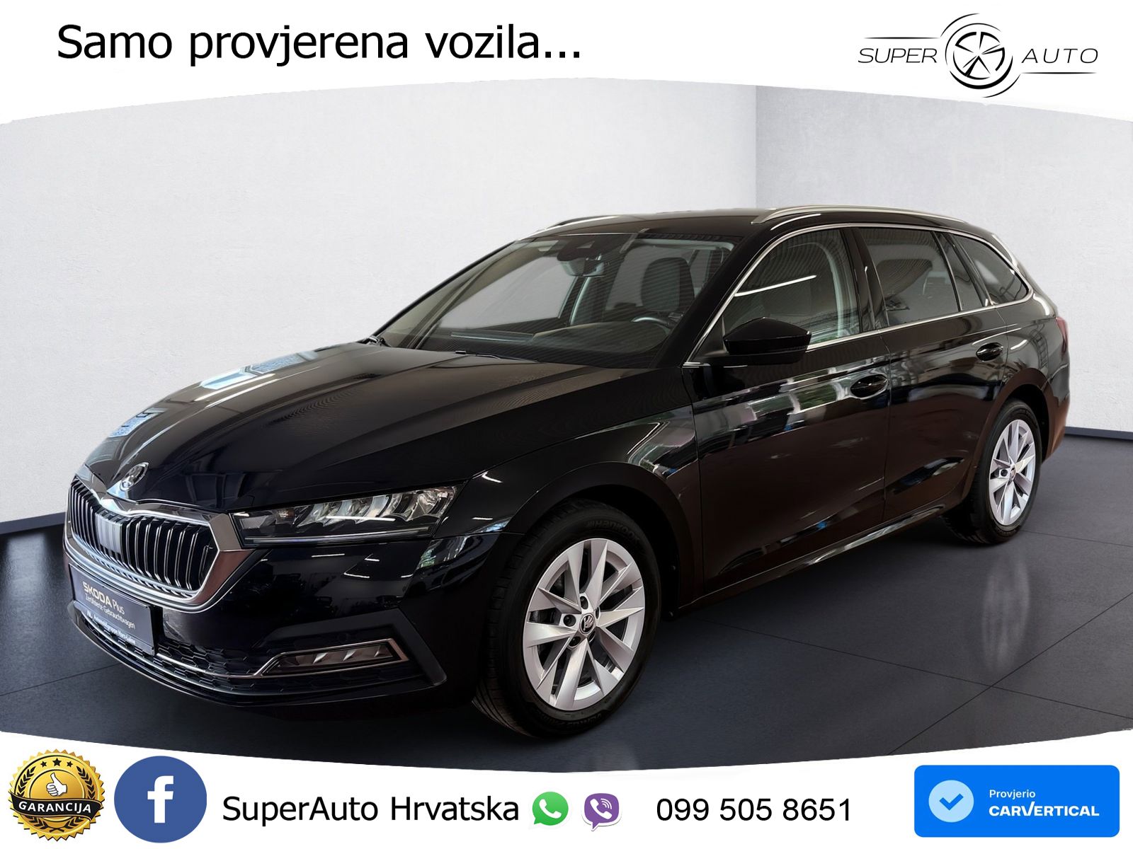 Škoda Octavia Combi 2.0 TDI (150 KS) DSG LED+GR SJED+ACC