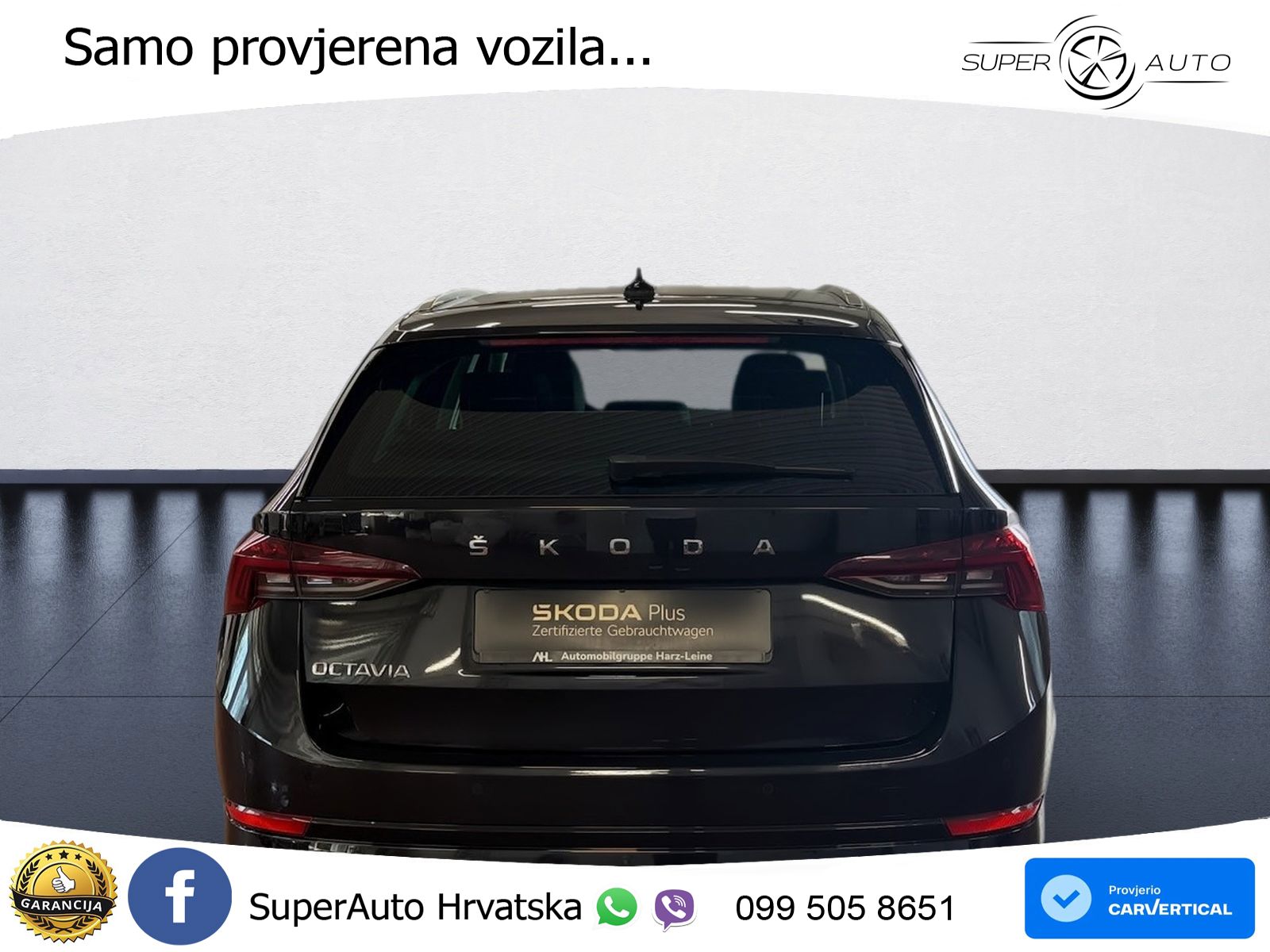Škoda Octavia Combi 2.0 TDI (150 KS) DSG LED+GR SJED+ACC
