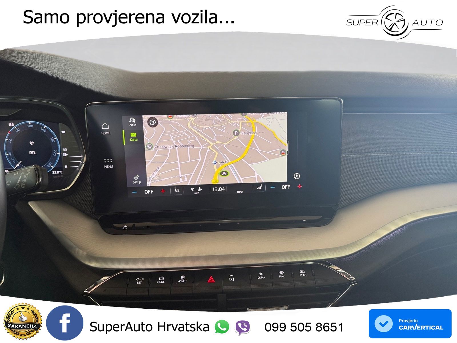 Škoda Octavia Combi 2.0 TDI (150 KS) DSG LED+GR SJED+ACC
