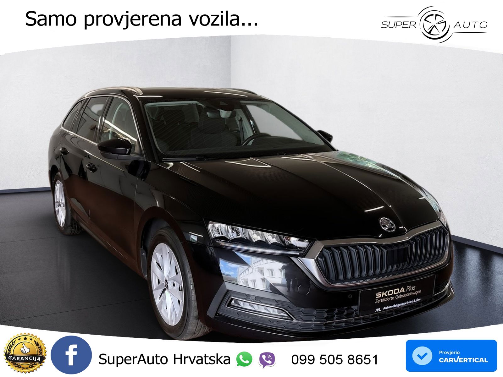 Škoda Octavia Combi 2.0 TDI (150 KS) DSG LED+GR SJED+ACC