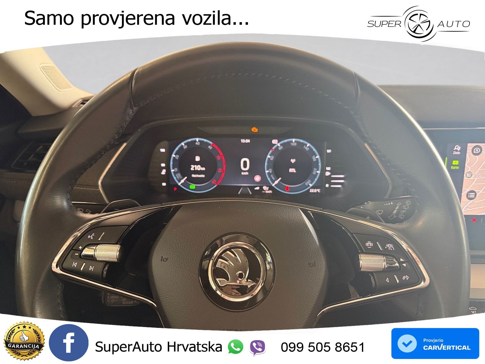 Škoda Octavia Combi 2.0 TDI (150 KS) DSG LED+GR SJED+ACC