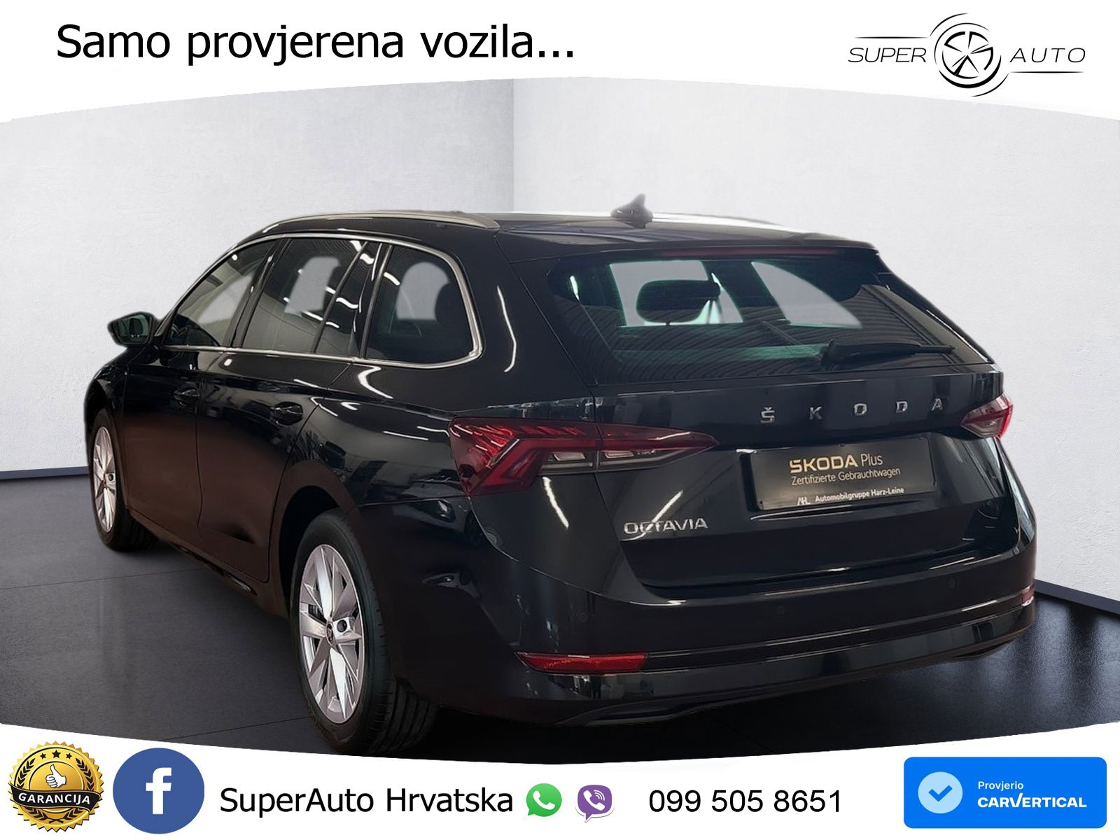 Škoda Octavia Combi 2.0 TDI (150 KS) DSG LED+GR SJED+ACC