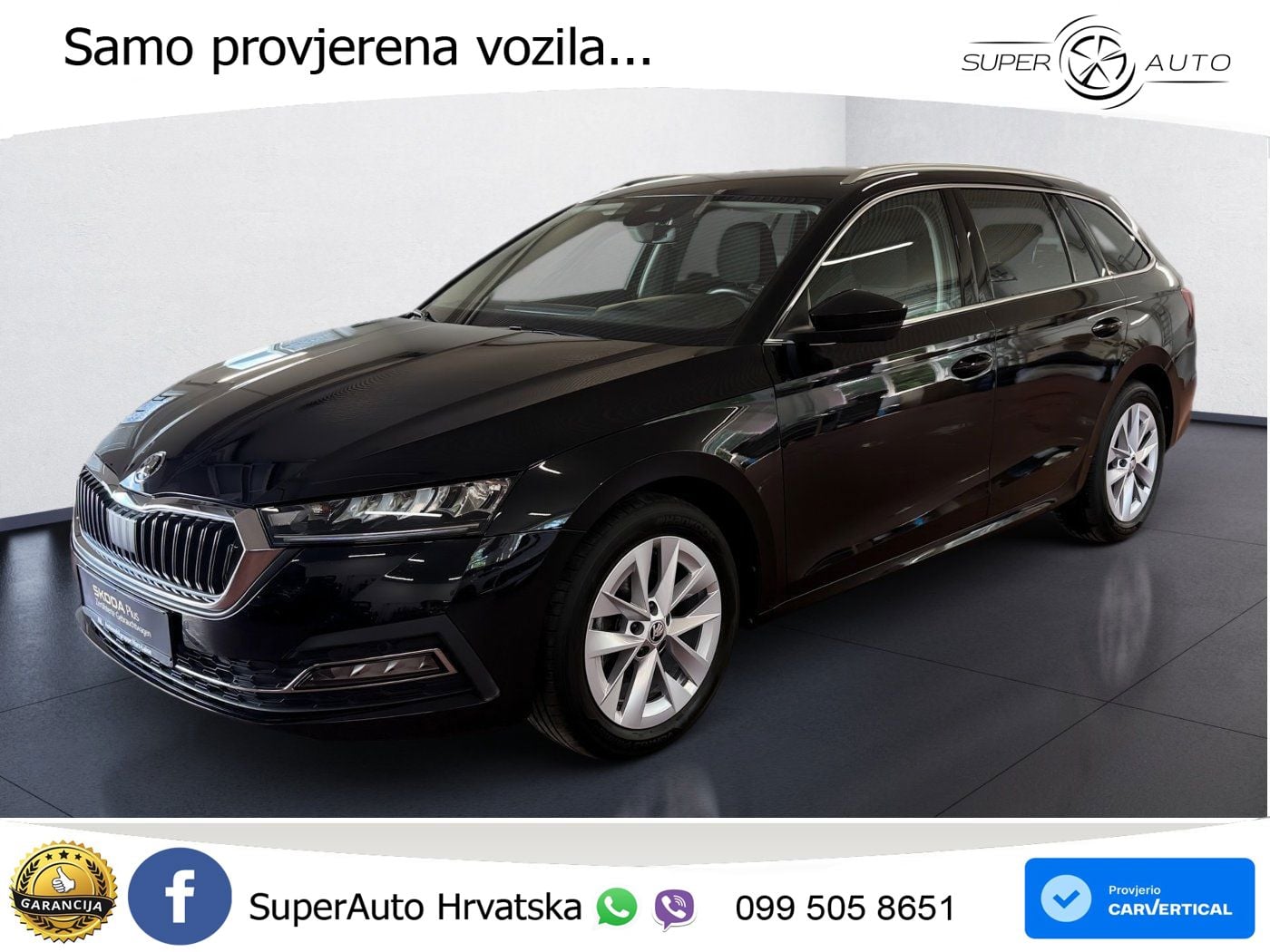 Škoda Octavia Combi 2.0 TDI (150 KS) DSG LED+GR SJED+ACC
