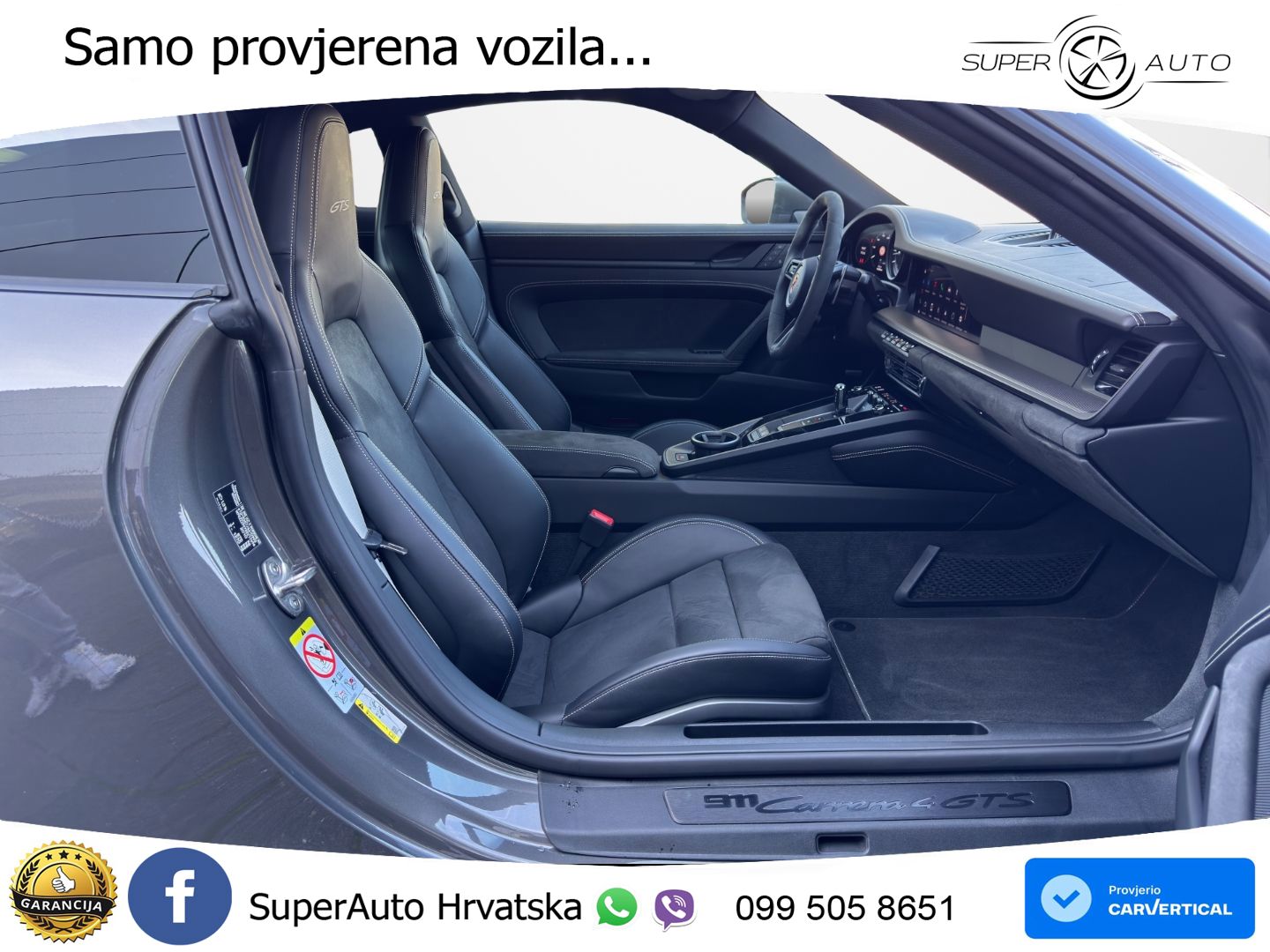 Porsche 911 Carrera 4 GTS 3.0 (480 KS) PDK LED+GR SJED+ACC