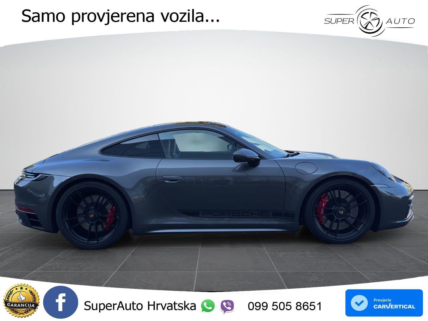 Porsche 911 Carrera 4 GTS 3.0 (480 KS) PDK LED+GR SJED+ACC