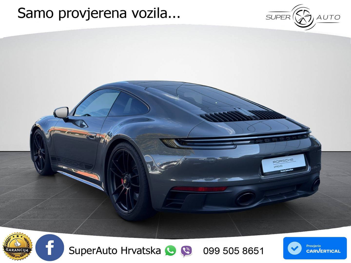 Porsche 911 Carrera 4 GTS 3.0 (480 KS) PDK LED+GR SJED+ACC