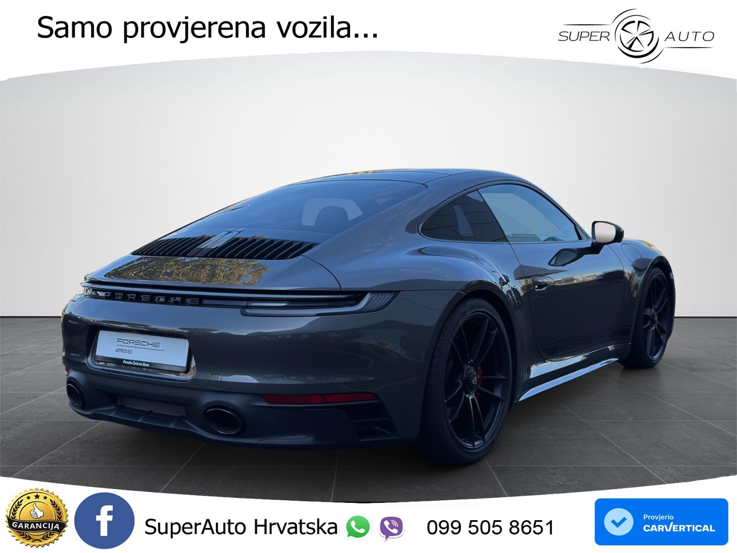 Porsche 911 Carrera 4 GTS 3.0 (480 KS) PDK LED+GR SJED+ACC