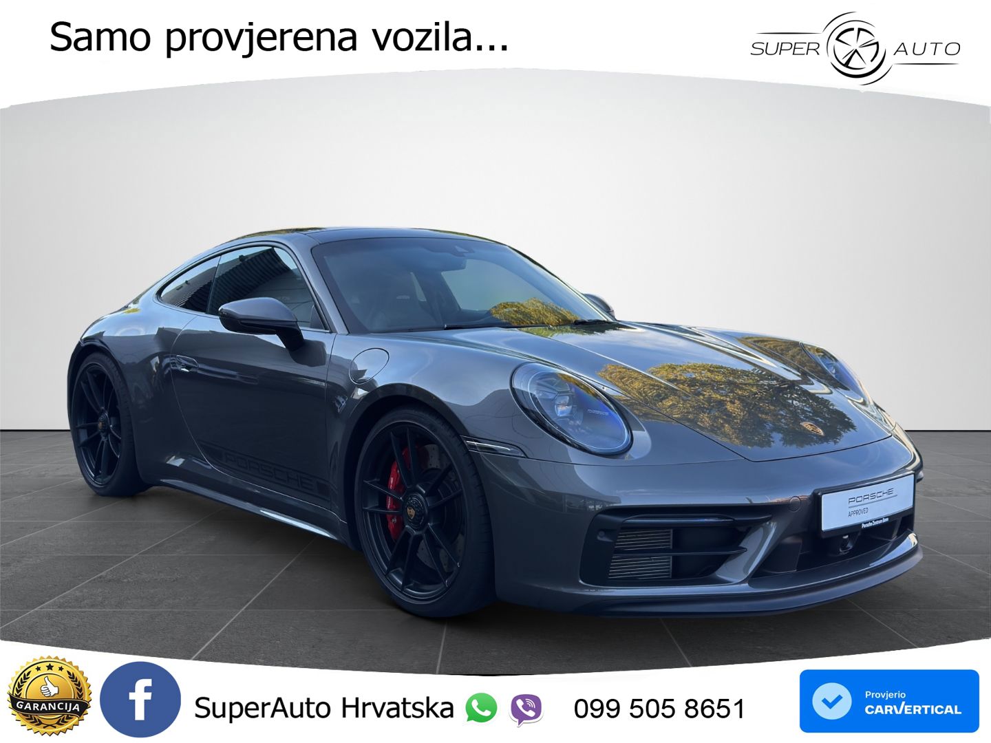 Porsche 911 Carrera 4 GTS 3.0 (480 KS) PDK LED+GR SJED+ACC