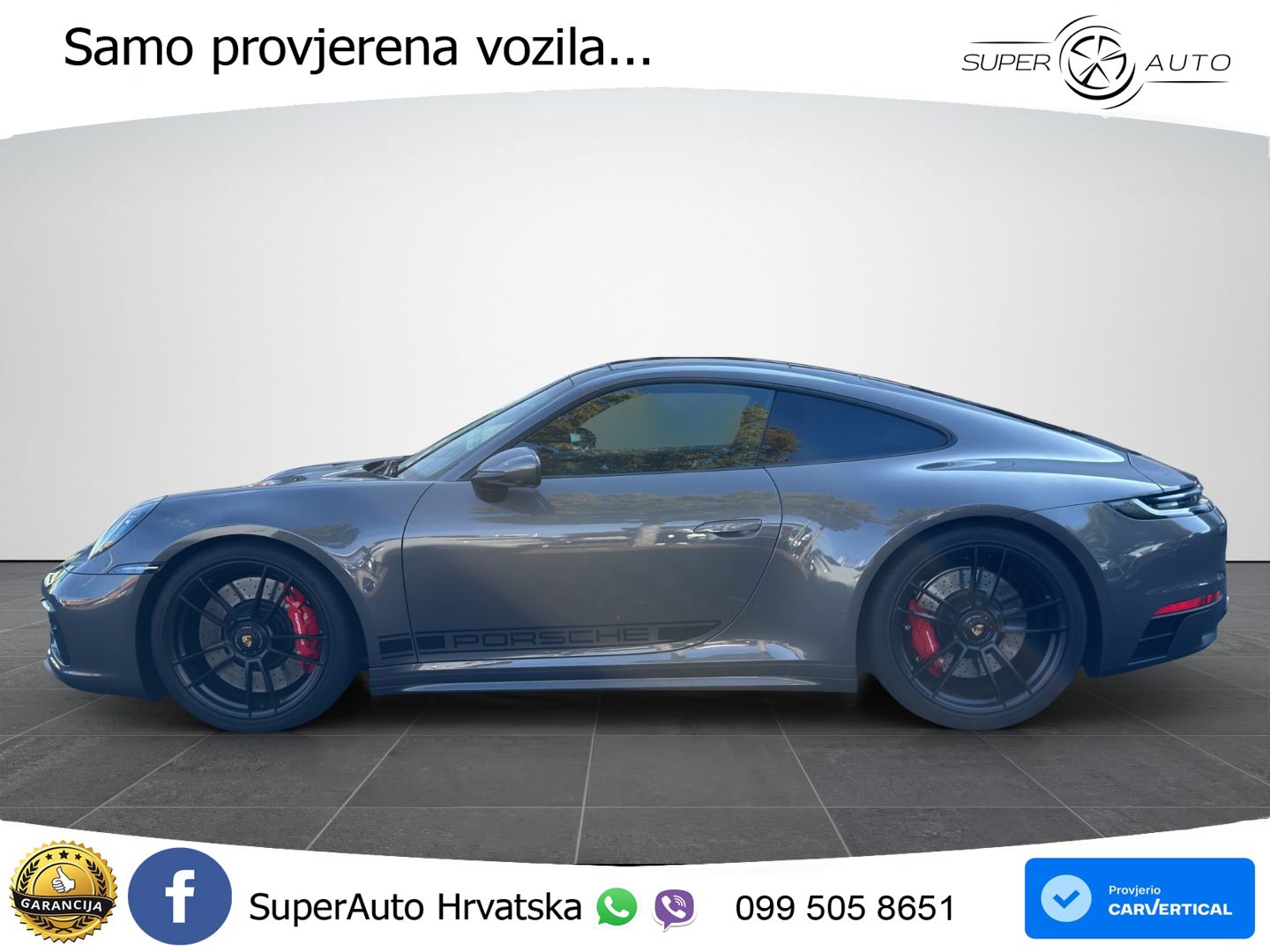 Porsche 911 Carrera 4 GTS 3.0 (480 KS) PDK LED+GR SJED+ACC