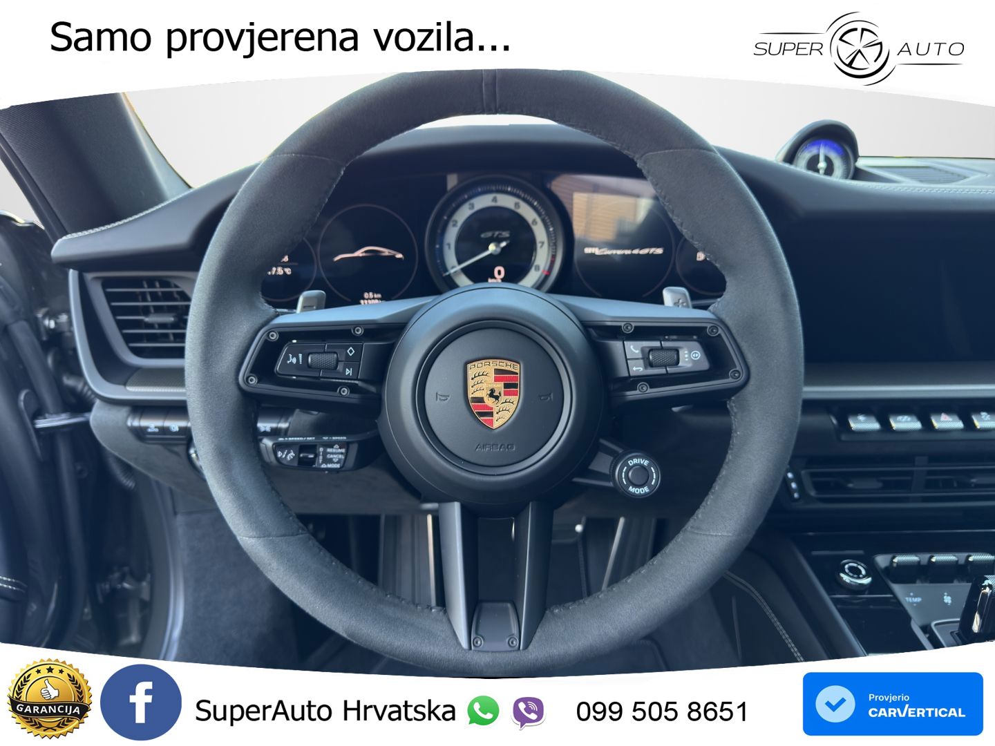 Porsche 911 Carrera 4 GTS 3.0 (480 KS) PDK LED+GR SJED+ACC