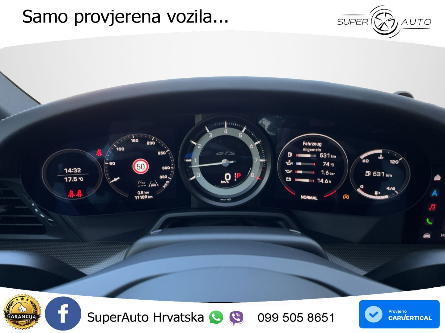 Porsche 911 Carrera 4 GTS 3.0 (480 KS) PDK LED+GR SJED+ACC
