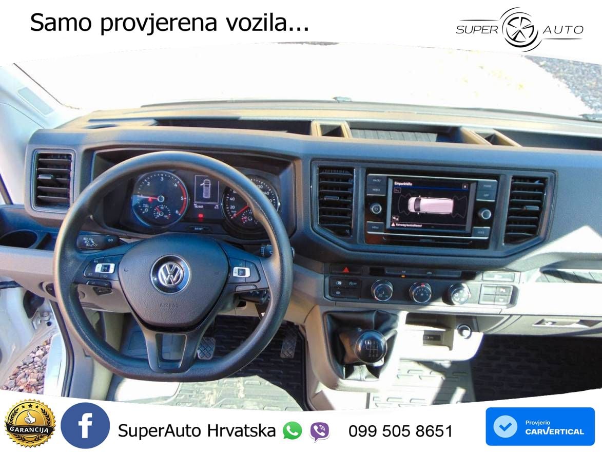 Volkswagen Crafter 35 2.0 TDI Klima-Kamera-PDC 177 KS