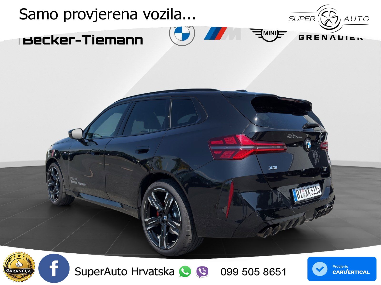 BMW X3 M50 xDrive Steptronic ACC+HEAD+4xGR SJED+360+PANO