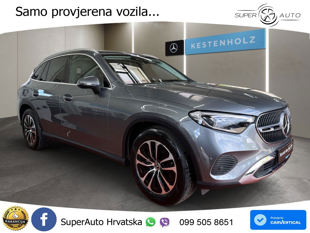 Mercedes GLC 220d (197 KS) 4MATIC 9G-TRONIC LED+GR SJED+ACC