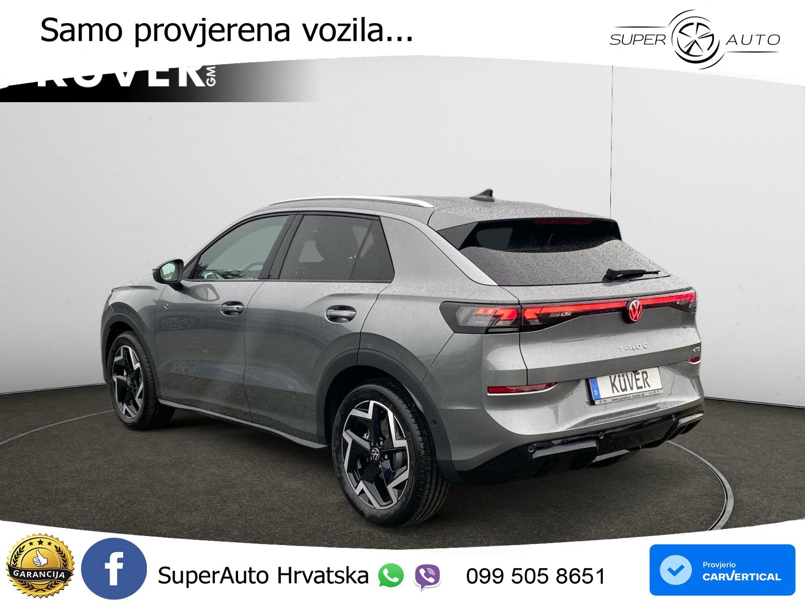Volkswagen T-Roc 1.5 eTSI (150 KS)  DSG R-Line LED+GR SJED+ACC