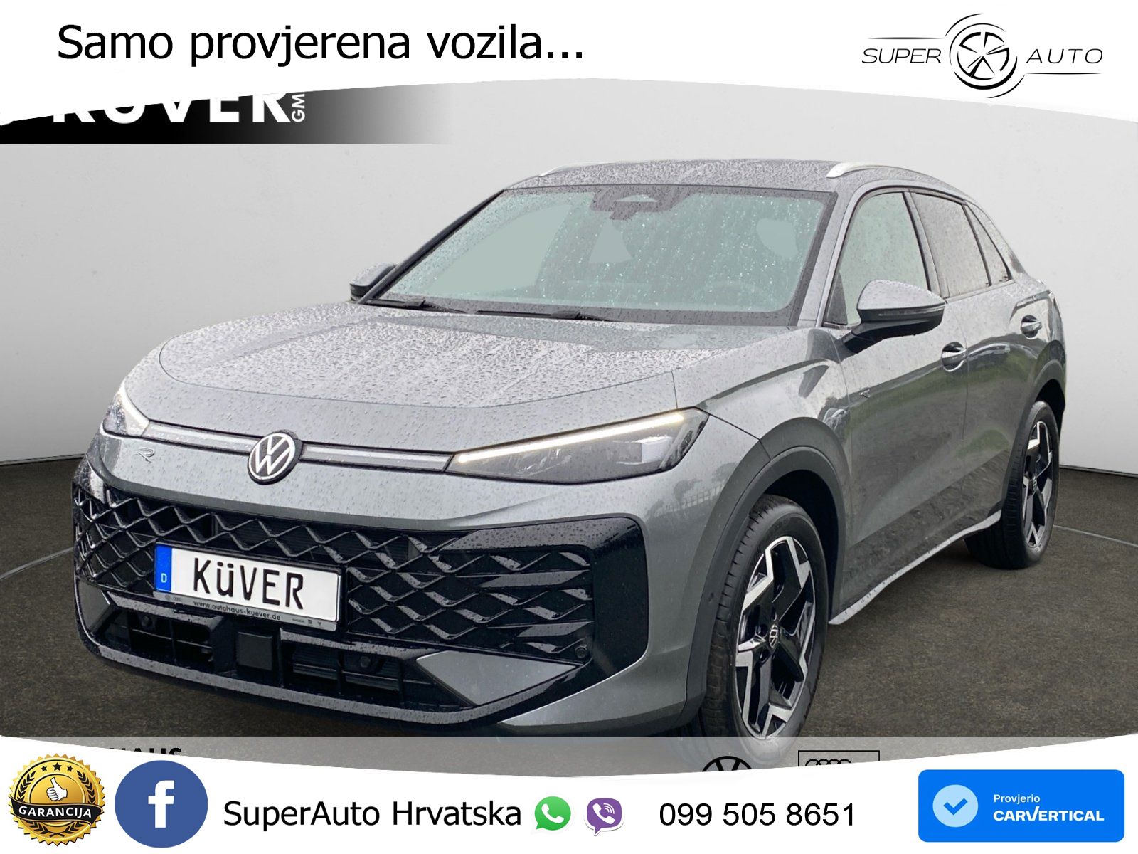 Volkswagen T-Roc 1.5 eTSI (150 KS)  DSG R-Line LED+GR SJED+ACC