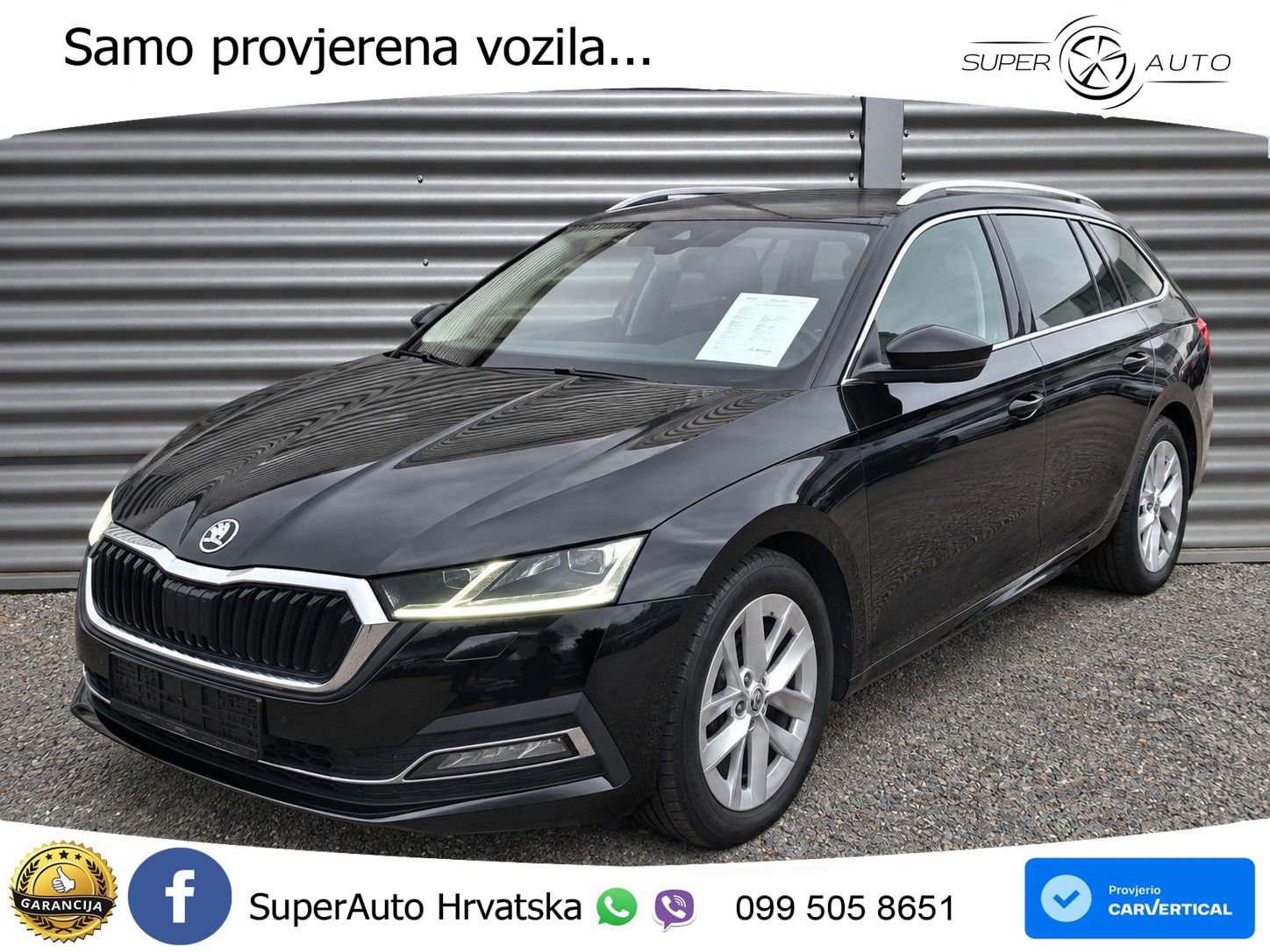 Škoda Octavia Combi 2.0 TDI (150 KS) DSG LED+GR SJED+ACC