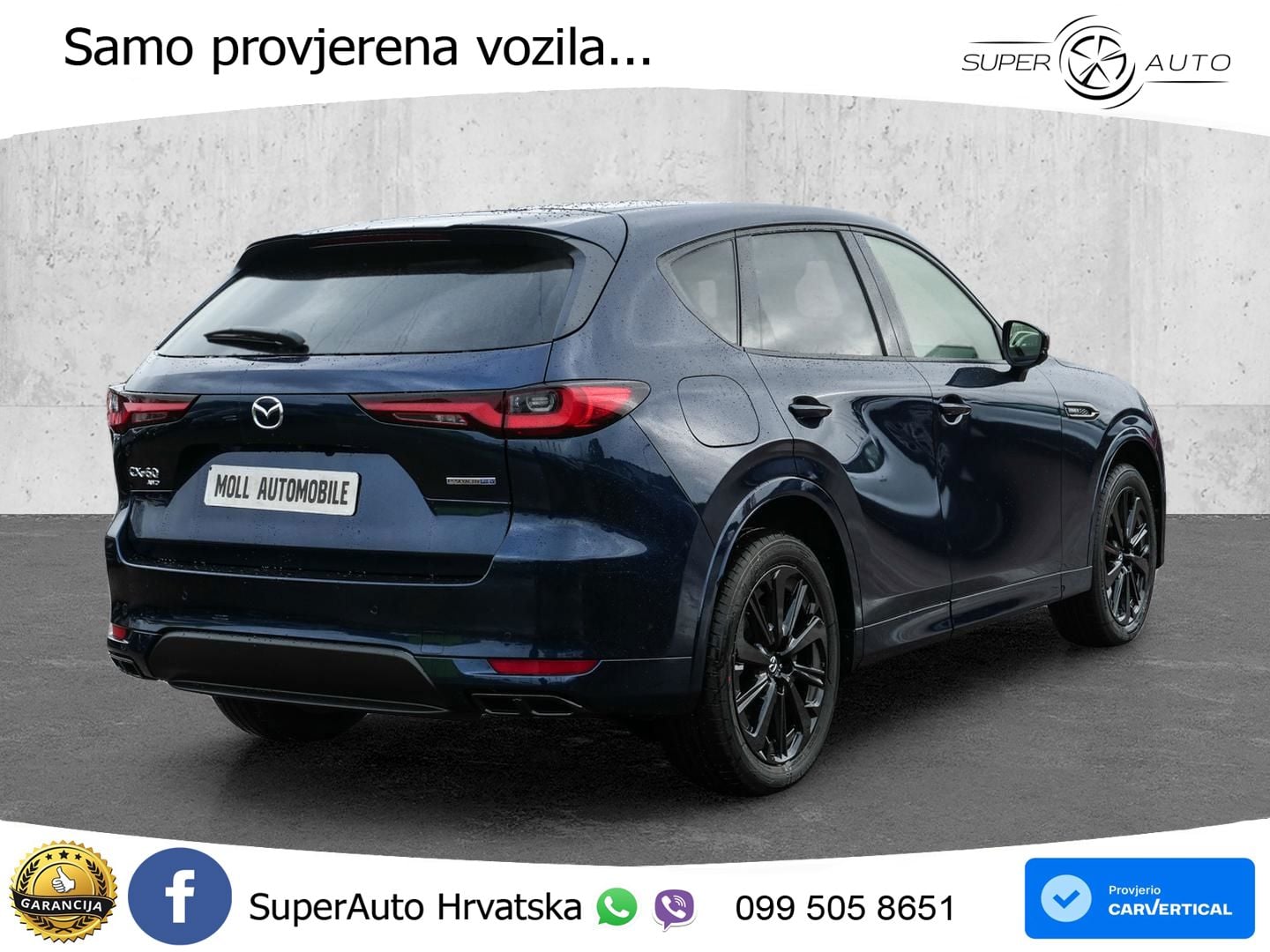 Mazda CX-60 2.5 e-Skyactiv (328 KS) AWD Automatic LED+GR SJED+ACC