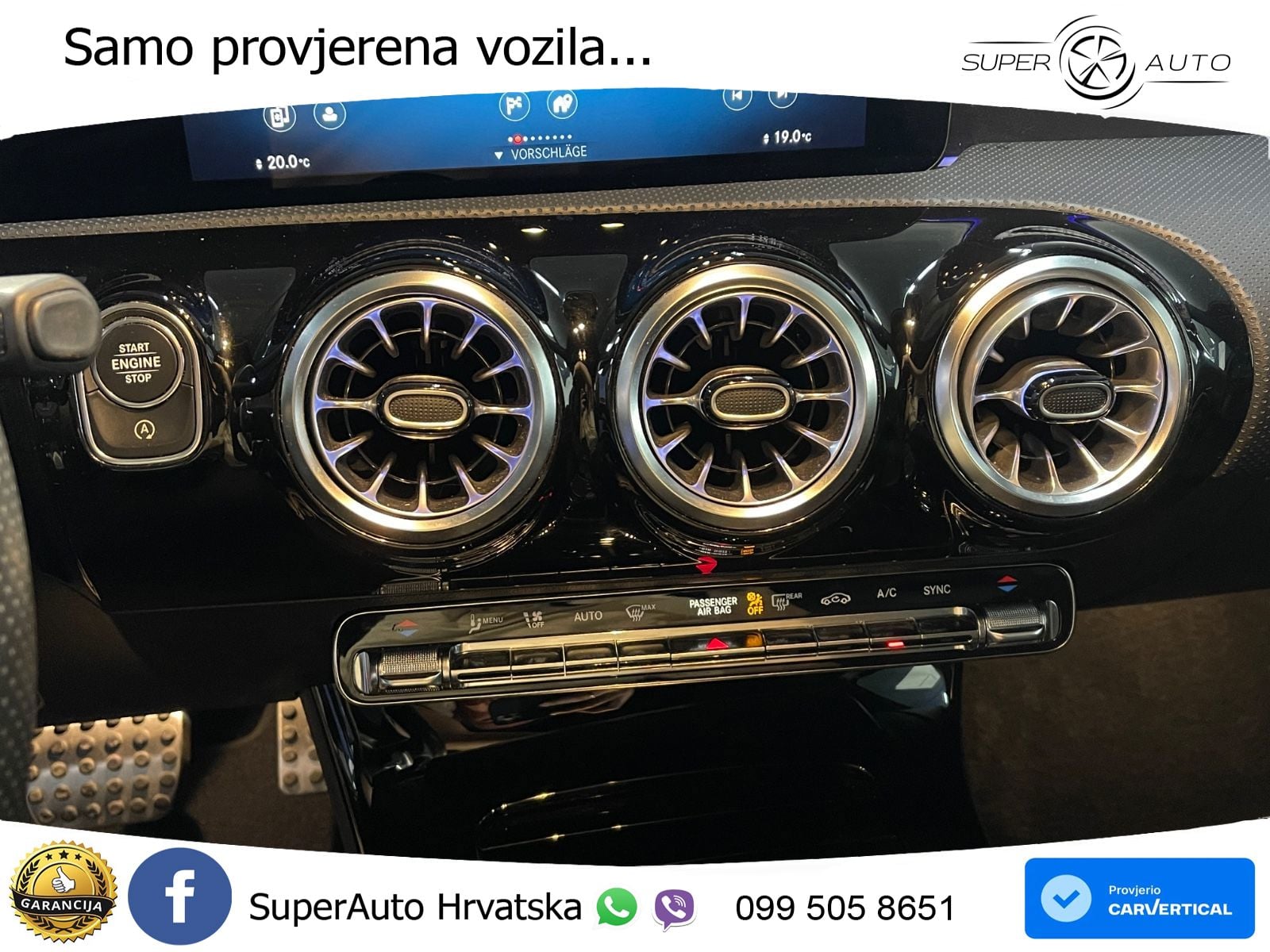 Mercedes-Benz A 200 7G-DCT LED+GR SJED+ACC