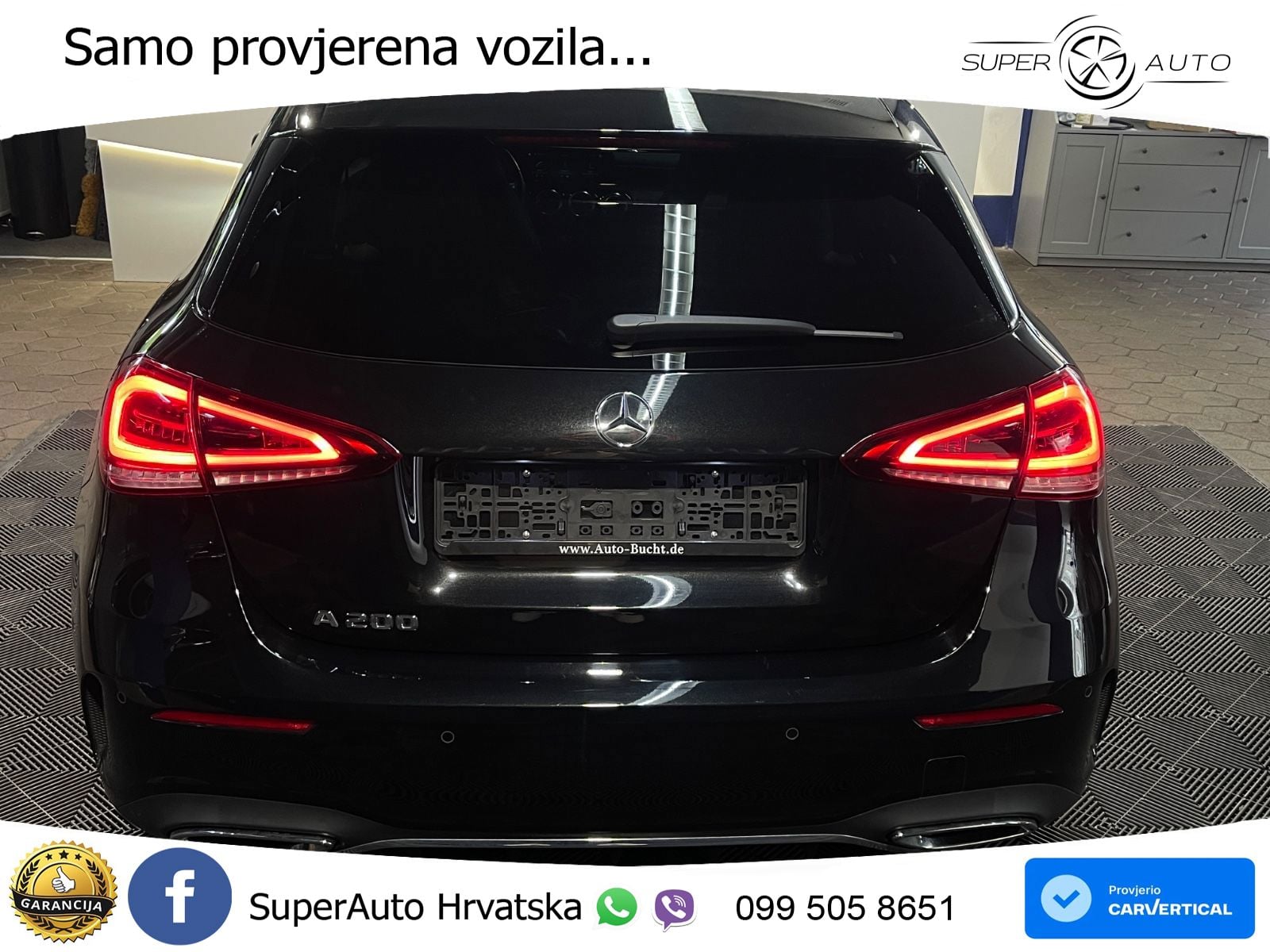 Mercedes-Benz A 200 7G-DCT LED+GR SJED+ACC