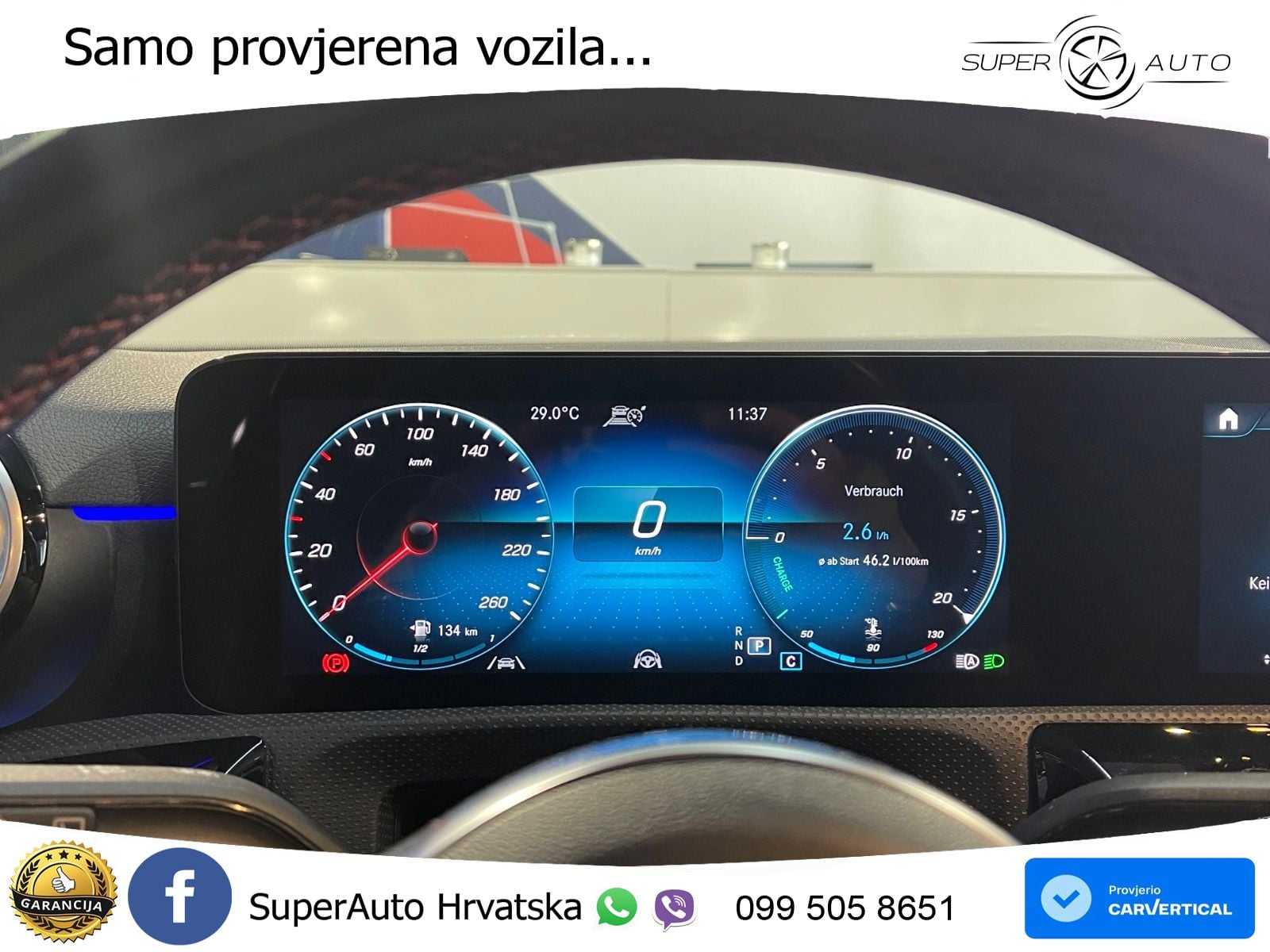 Mercedes-Benz A 200 7G-DCT LED+GR SJED+ACC