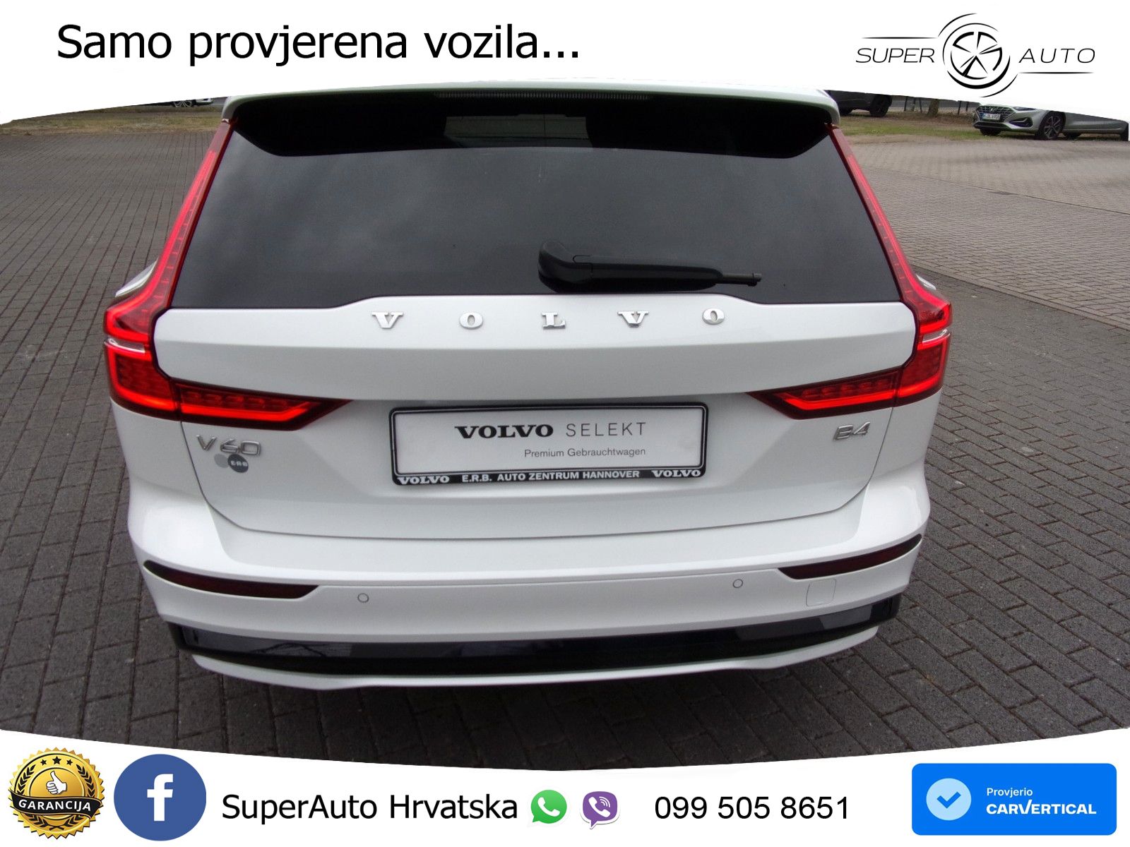 Volvo V60 2.0 B4 Diesel Geartronic LED+GR SJED+ACC