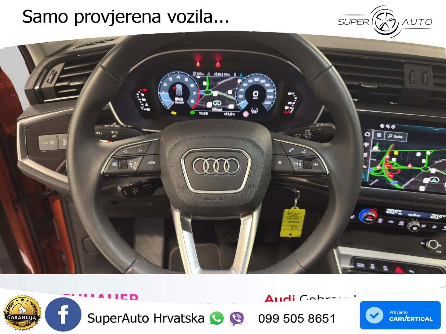 Audi Q3 II Sportback 35 TFSI (150 KS) S tronic S line LED+GR SJED+ACC