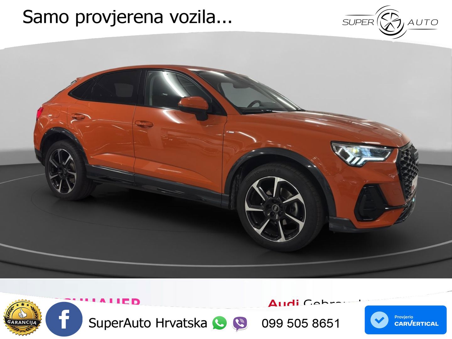 Audi Q3 II Sportback 35 TFSI (150 KS) S tronic S line LED+GR SJED+ACC