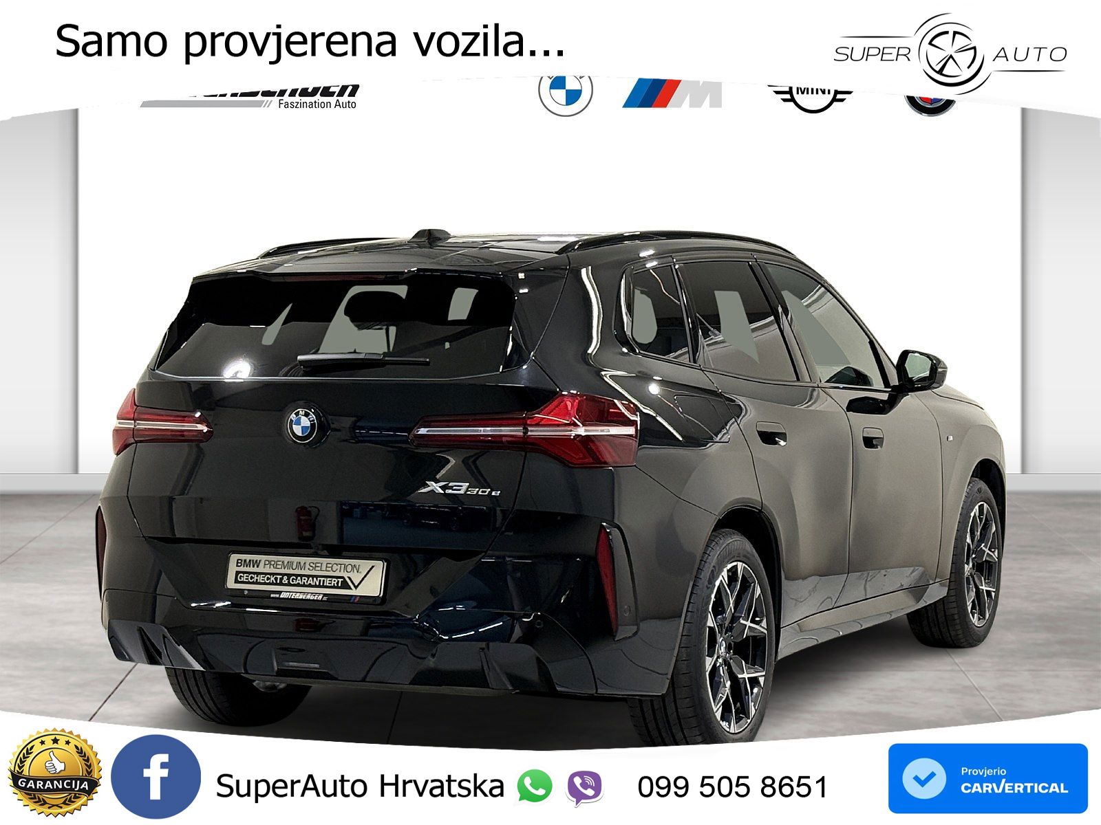 BMW X3 30e xDrive Steptronic M Sport LED+GR SJED+ACC