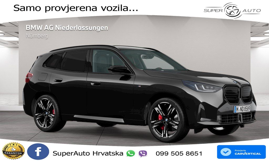 BMW X3 M50 xDrive Steptronic ACC+GR SJED+360+PANO