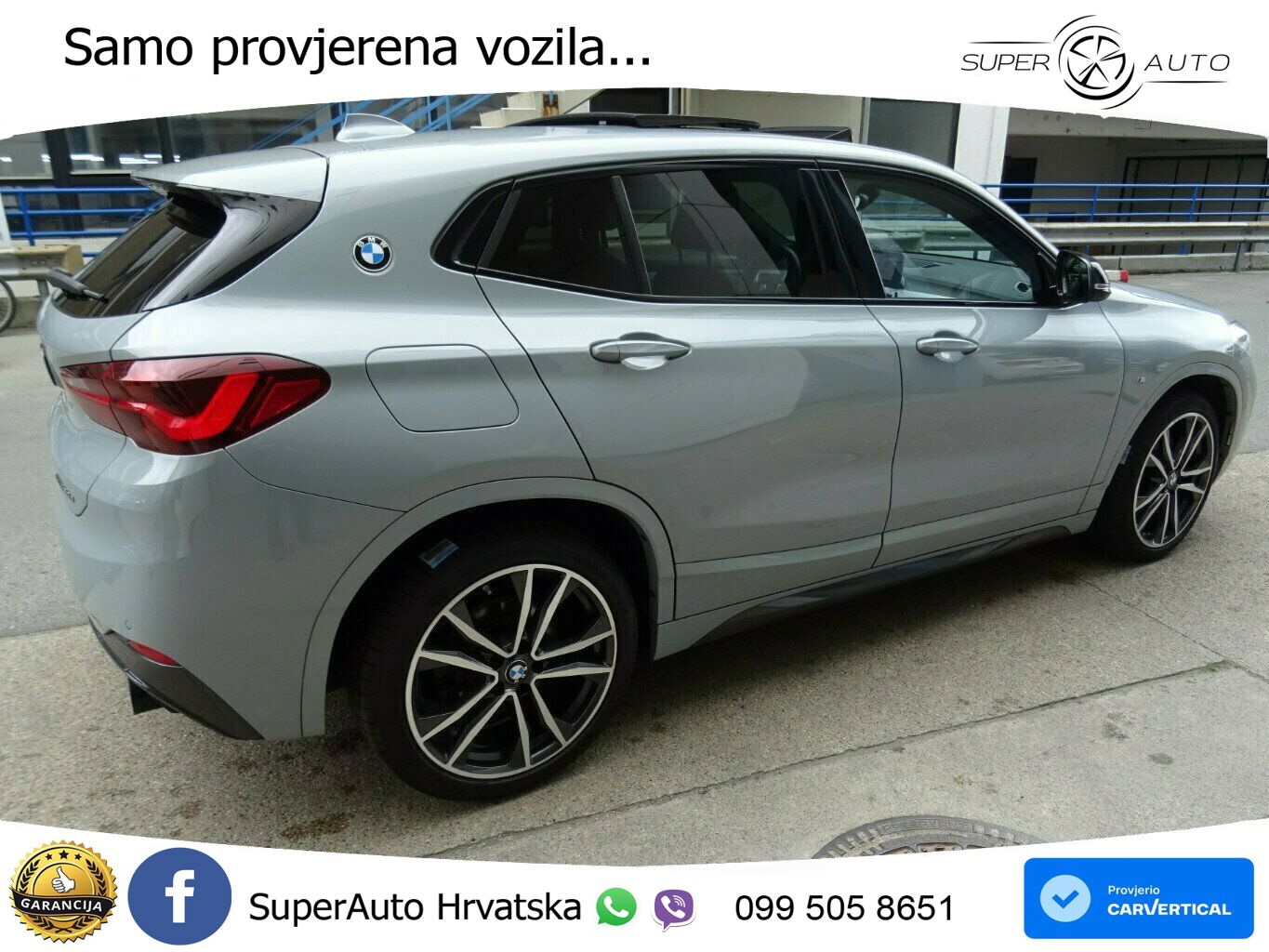 BMW X2 sDrive20d Steptronic M Sport LED+GR SJED+ACC