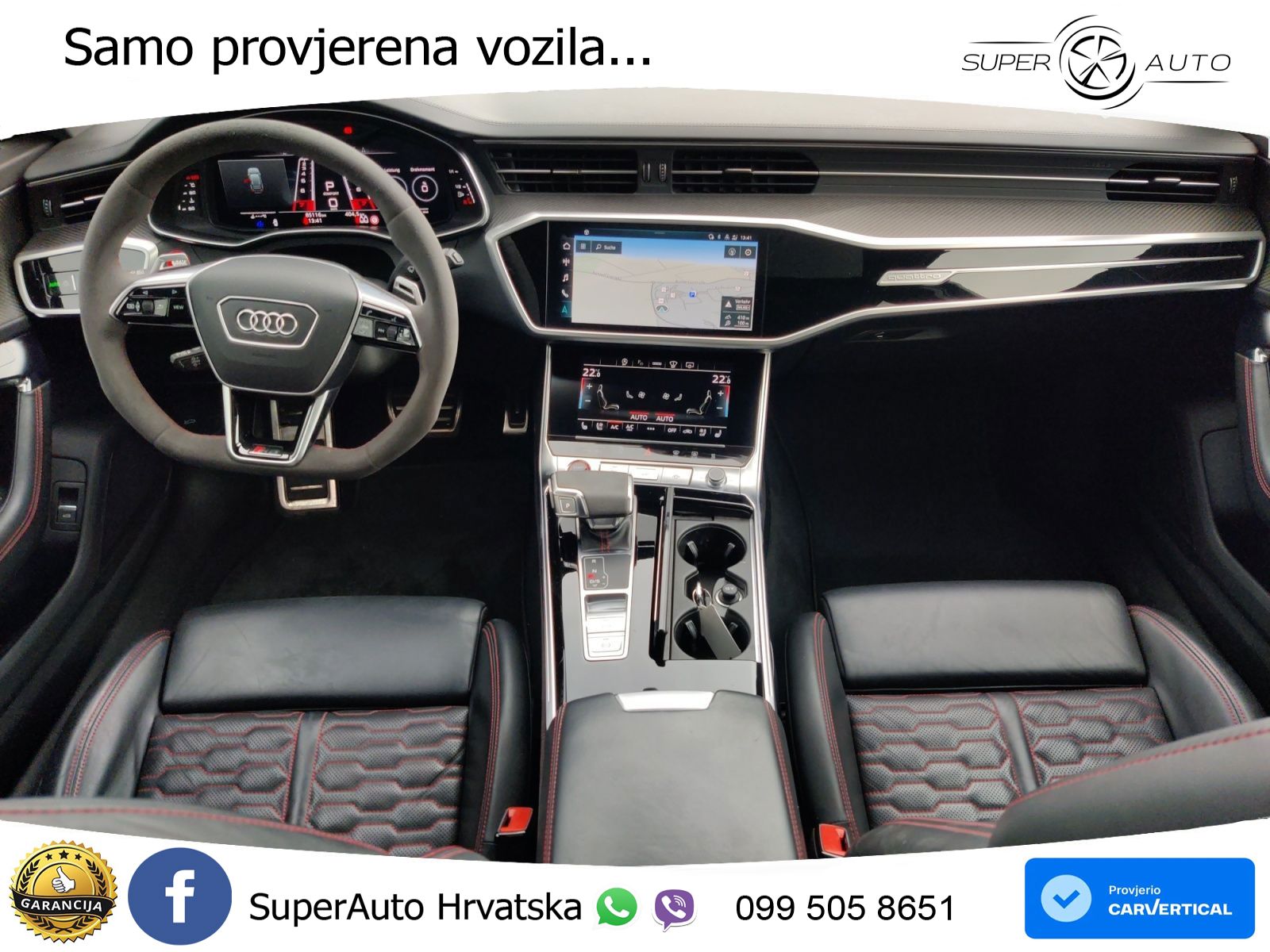 Audi RS6 Avant 4.0 TFSI V8 (600 KS) quattro Tiptronic Kuka LED+GR SJED+ACC