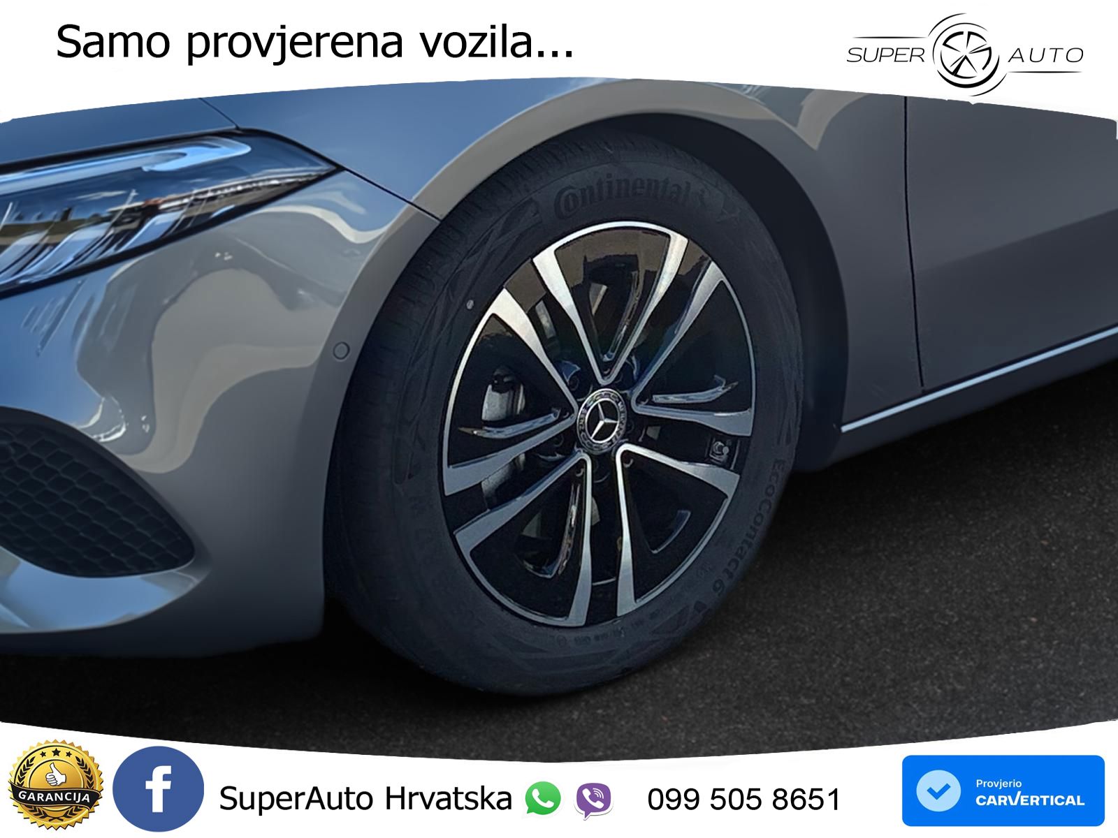 Mercedes-Benz A 180 7G-DCT LED+GR SJED+ACC