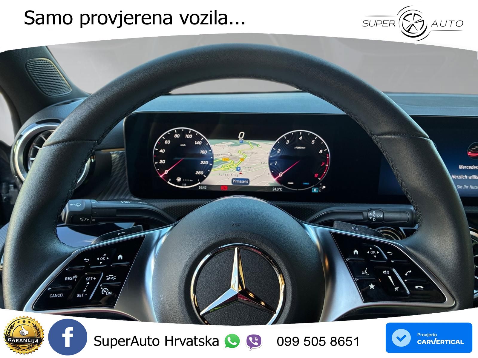 Mercedes-Benz A 180 7G-DCT LED+GR SJED+ACC