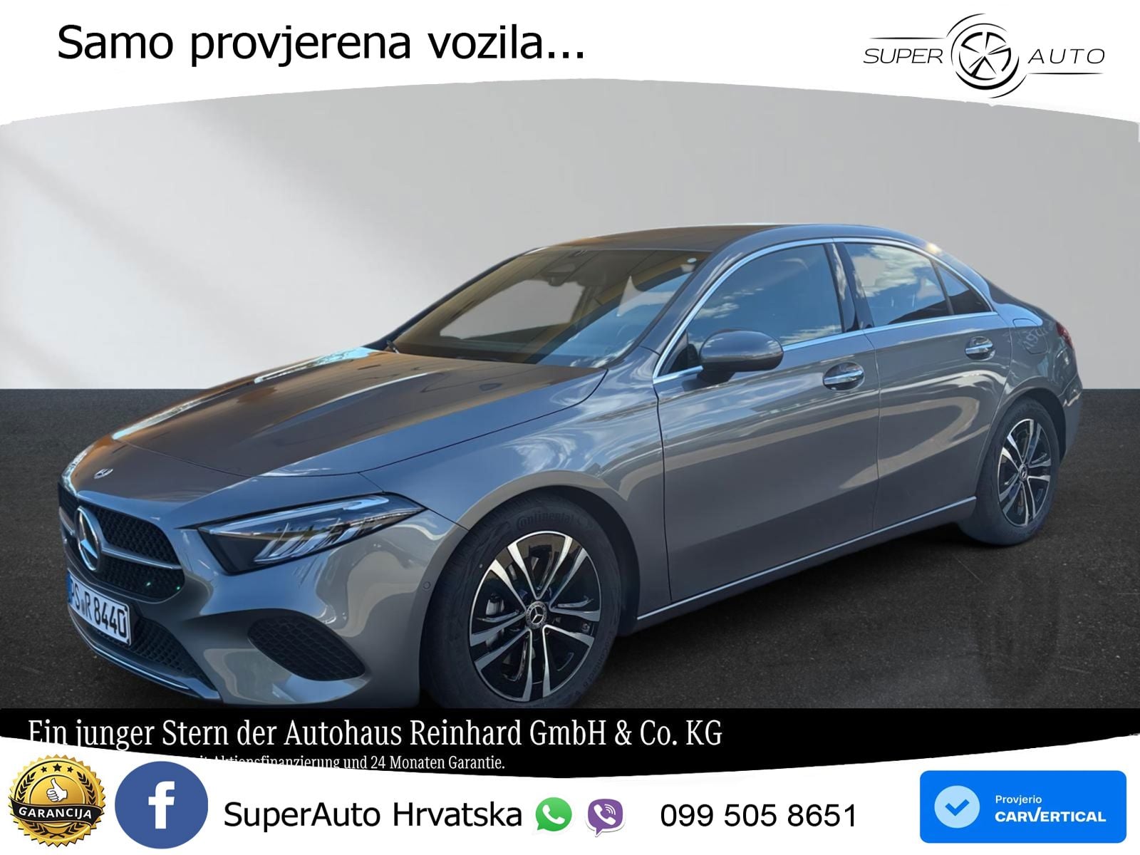 Mercedes-Benz A 180 7G-DCT LED+GR SJED+ACC