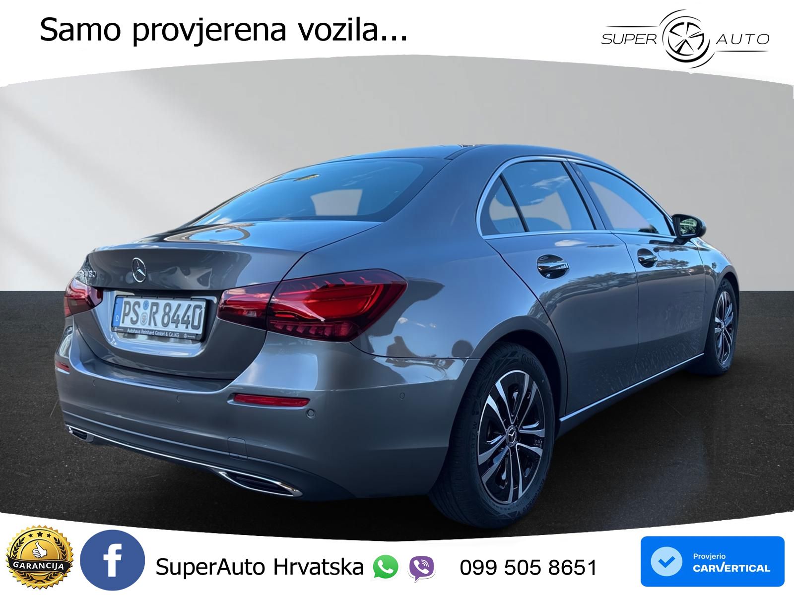 Mercedes-Benz A 180 7G-DCT LED+GR SJED+ACC