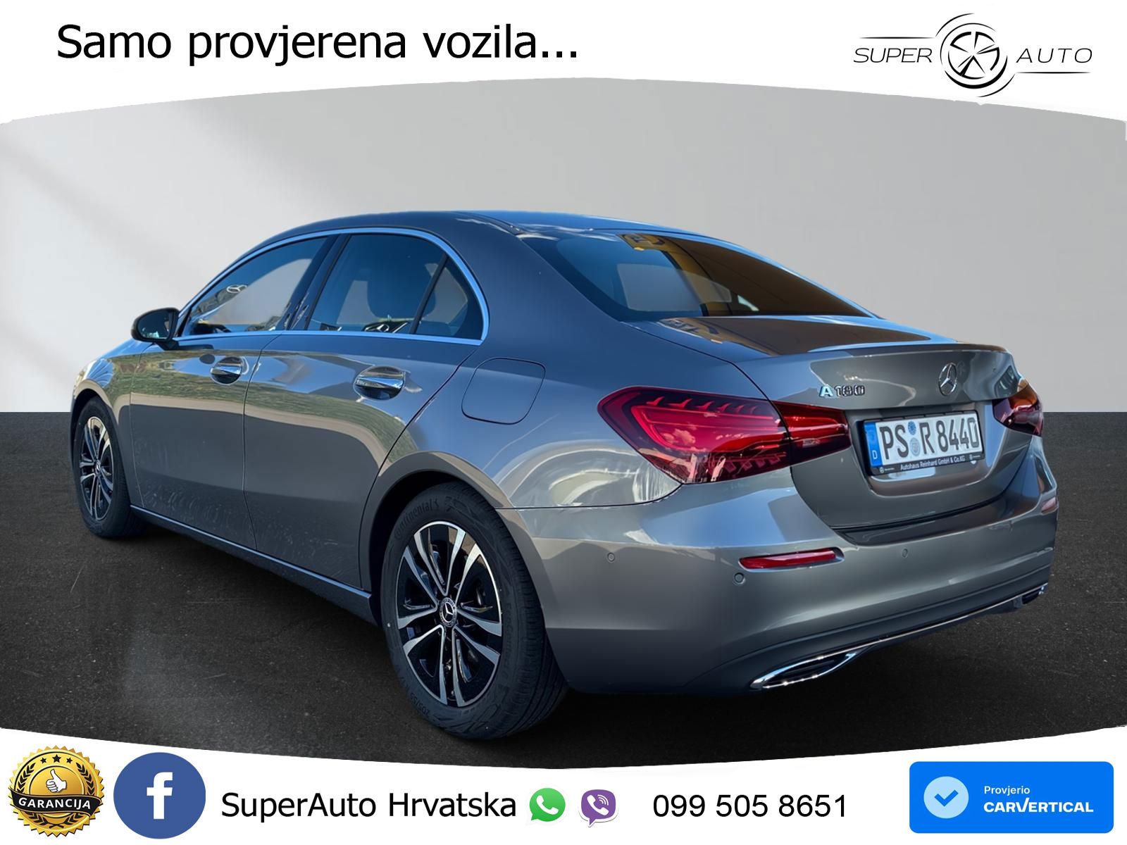 Mercedes-Benz A 180 7G-DCT LED+GR SJED+ACC