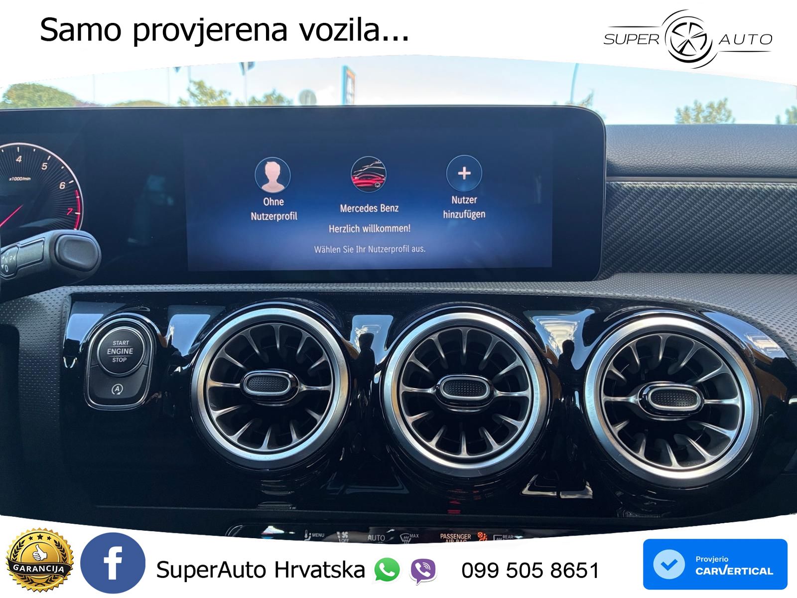 Mercedes-Benz A 180 7G-DCT LED+GR SJED+ACC