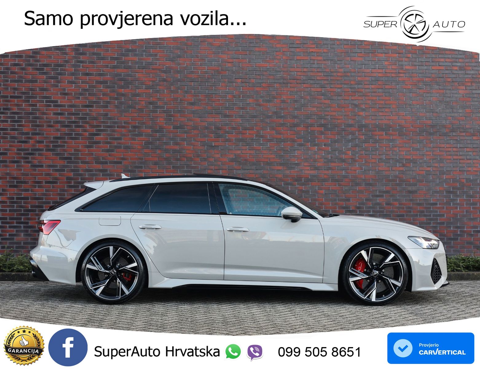 Audi RS6 Avant 4.0 TFSI V8 (600 KS) quattro Tiptronic LED+GR SJED+ACC