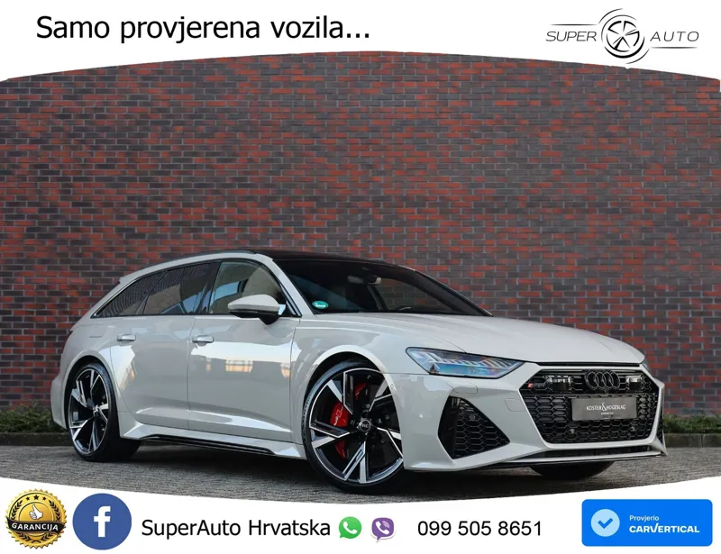Audi RS6 Avant 4.0 TFSI V8 (600 KS) quattro Tiptronic LED+GR SJED+ACC