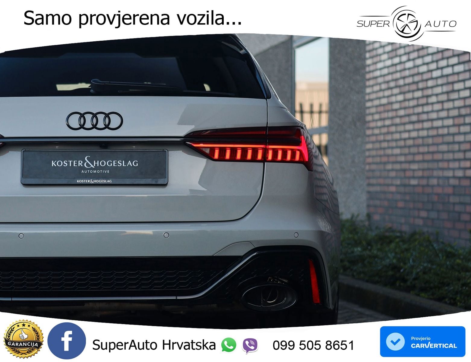 Audi RS6 Avant 4.0 TFSI V8 (600 KS) quattro Tiptronic LED+GR SJED+ACC