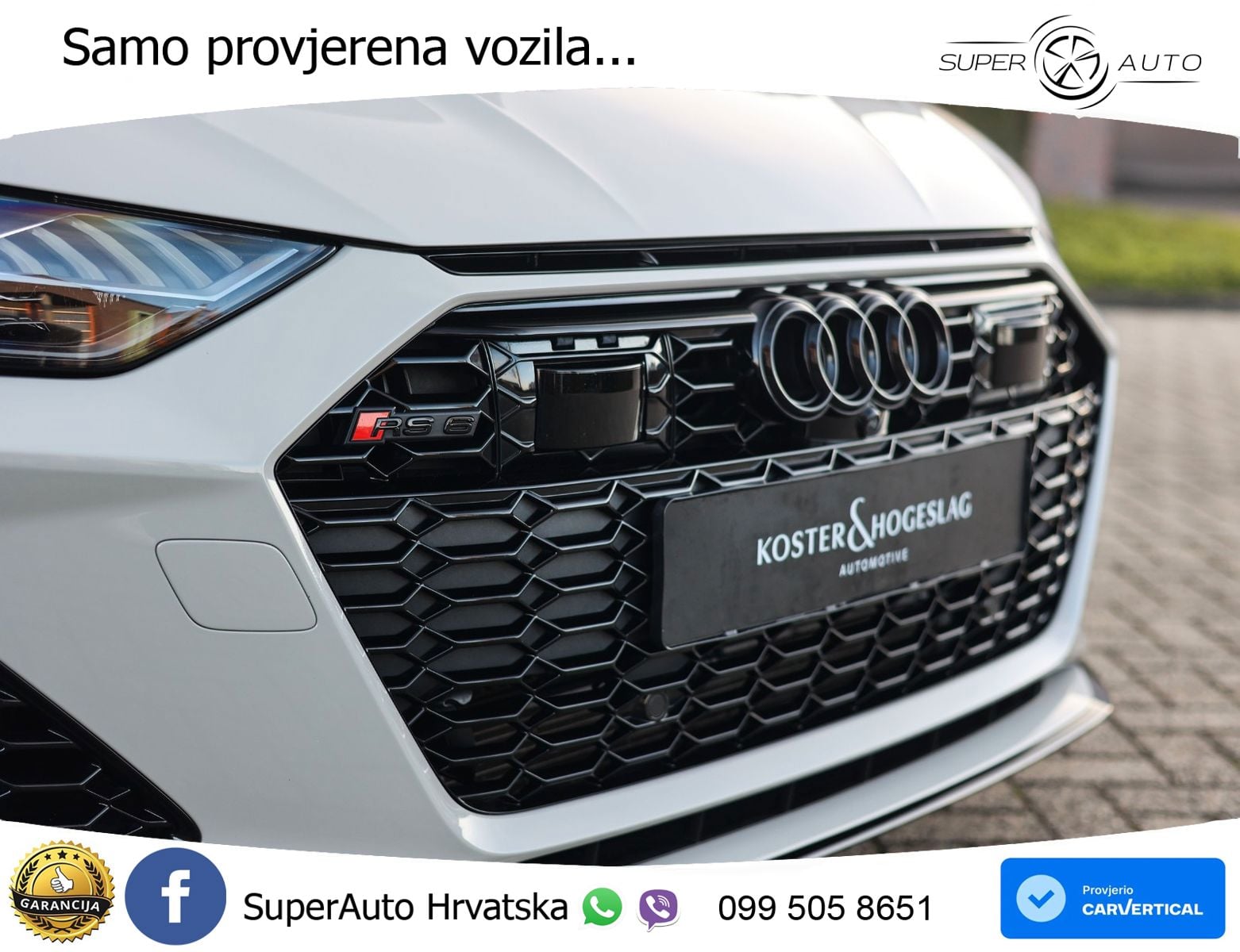 Audi RS6 Avant 4.0 TFSI V8 (600 KS) quattro Tiptronic LED+GR SJED+ACC