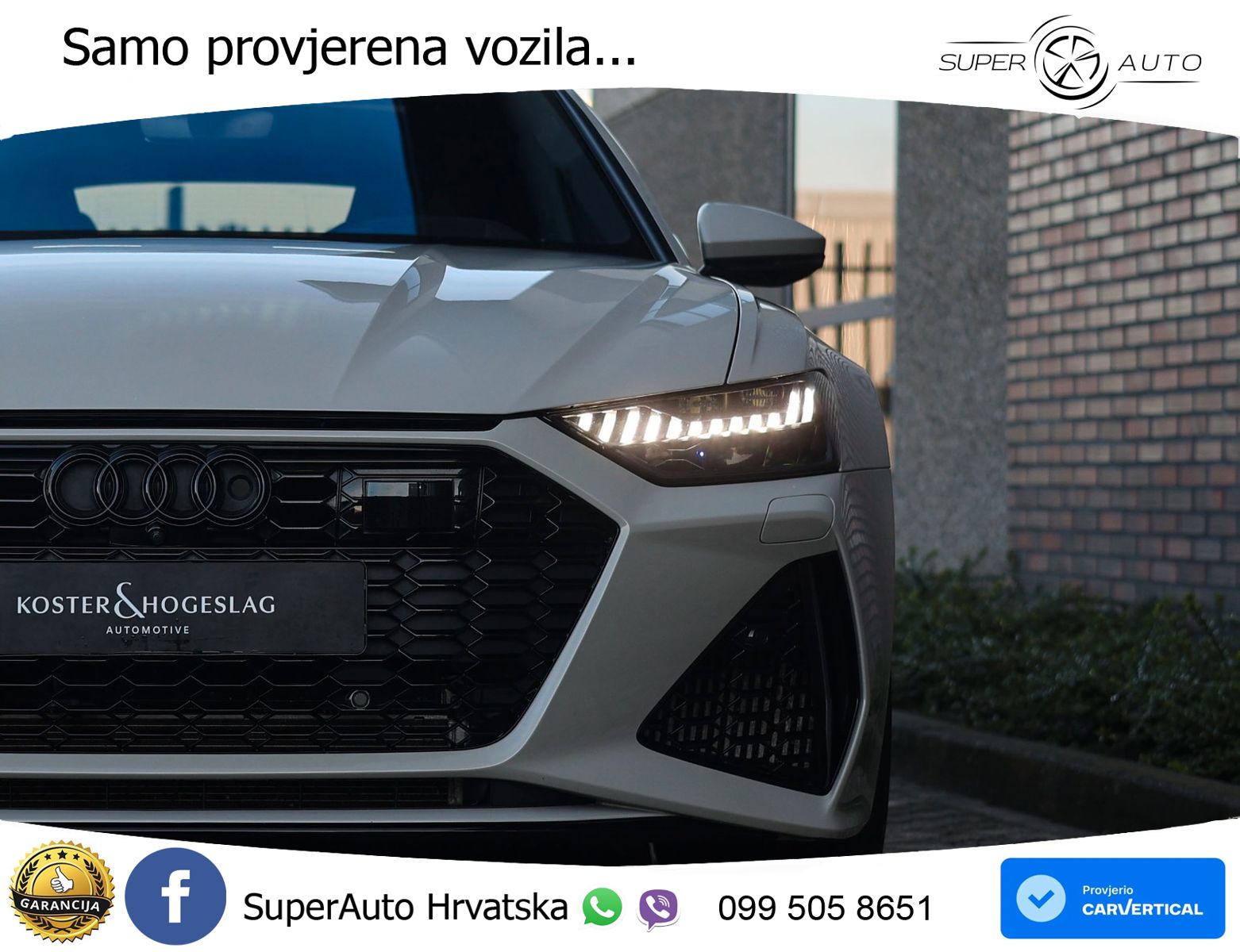 Audi RS6 Avant 4.0 TFSI V8 (600 KS) quattro Tiptronic LED+GR SJED+ACC
