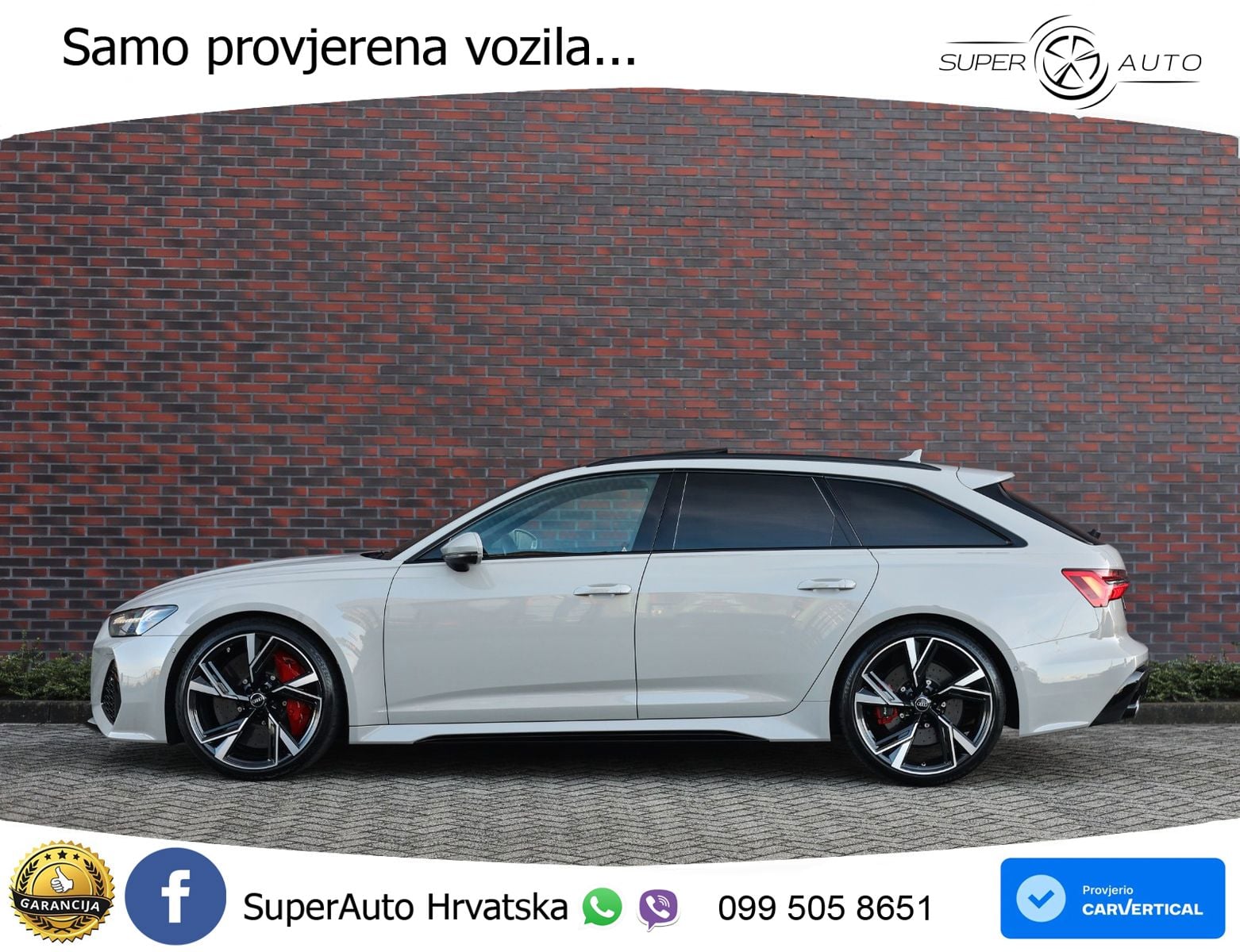 Audi RS6 Avant 4.0 TFSI V8 (600 KS) quattro Tiptronic LED+GR SJED+ACC
