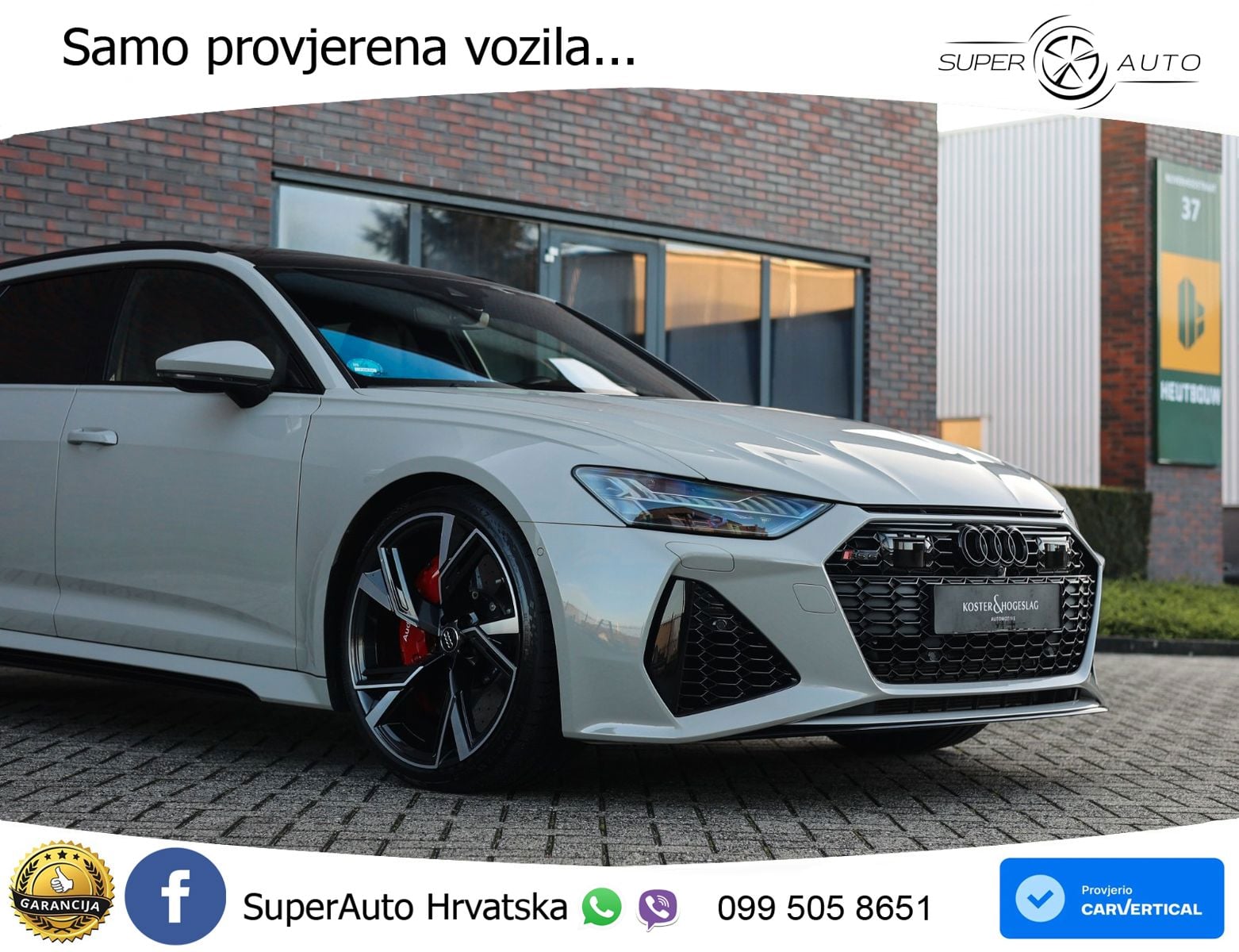 Audi RS6 Avant 4.0 TFSI V8 (600 KS) quattro Tiptronic LED+GR SJED+ACC