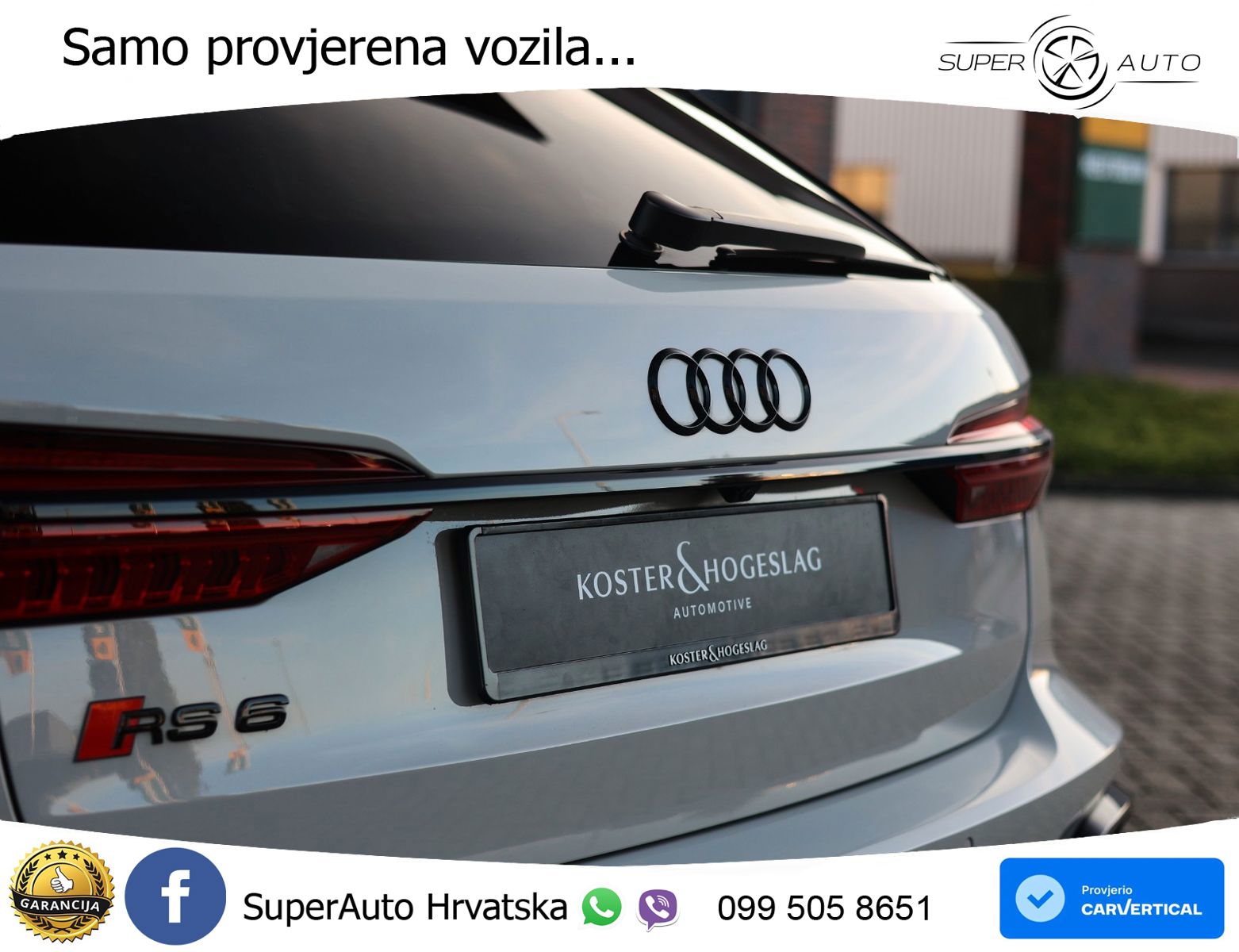 Audi RS6 Avant 4.0 TFSI V8 (600 KS) quattro Tiptronic LED+GR SJED+ACC