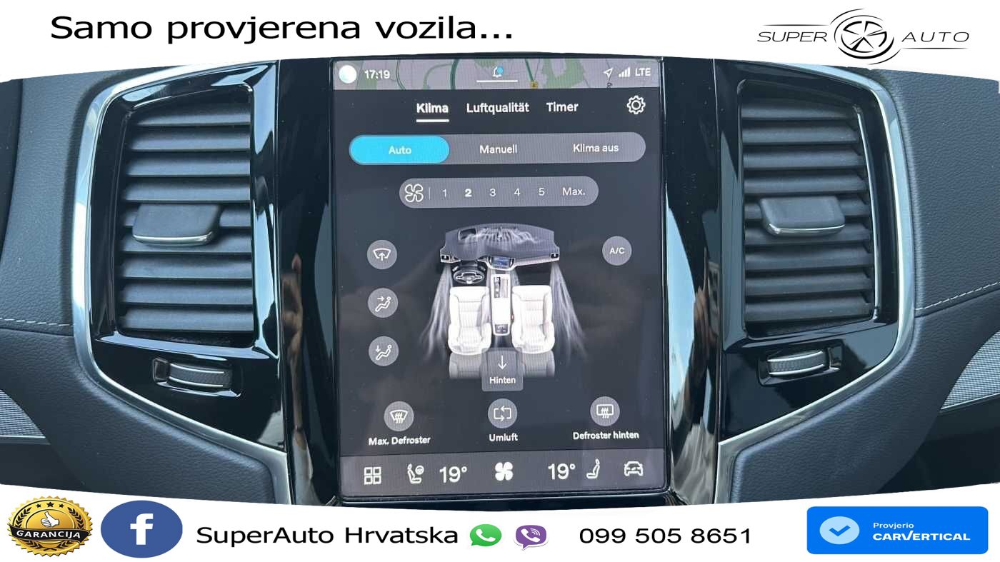 Volvo XC90 2.0 T8 AWD Automatic ACC+HEAD+4xGR SJED+360+PANO