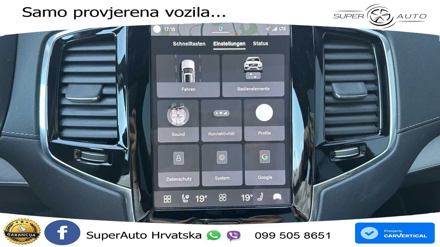 Volvo XC90 2.0 T8 AWD Automatic ACC+HEAD+4xGR SJED+360+PANO